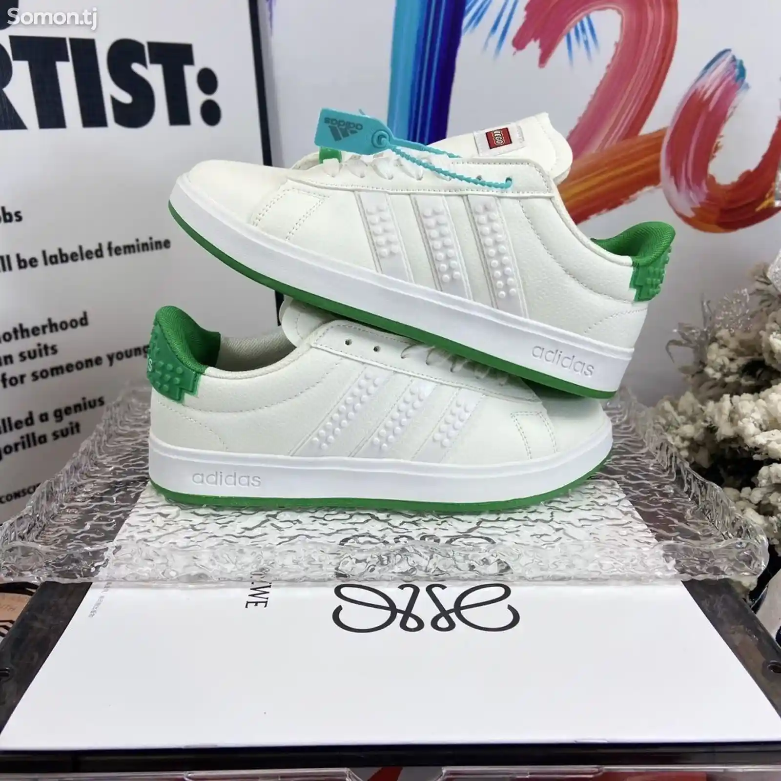 Кроссовки Adidas lego на заказ-3