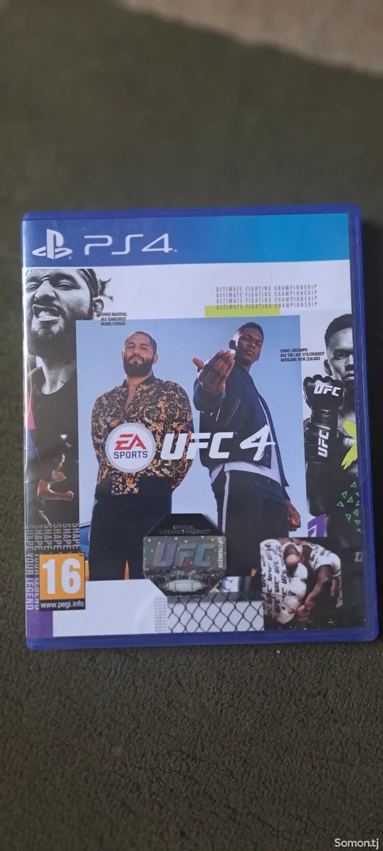 Игра UFC 4 PS-4