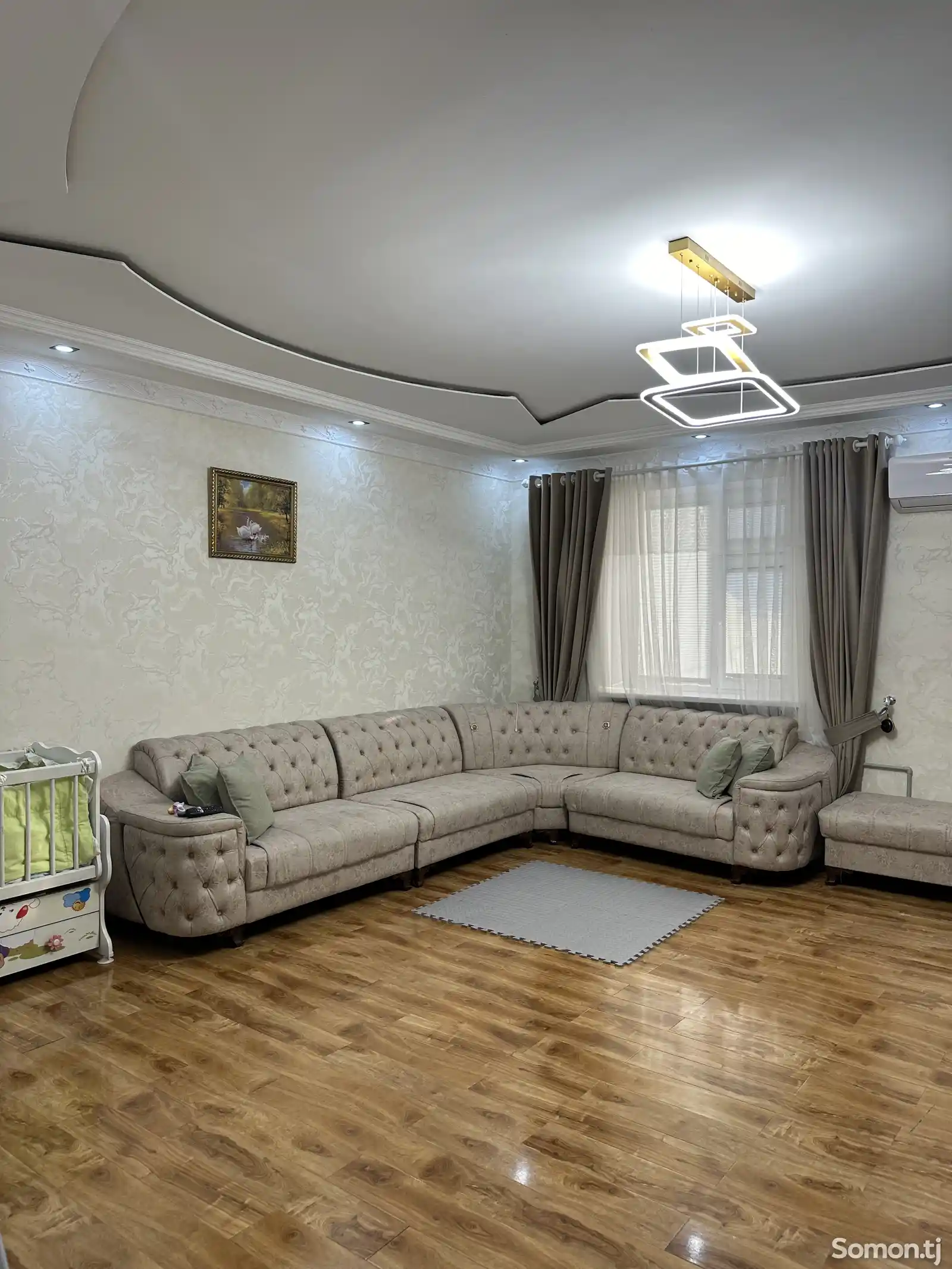 2-комн. квартира, 6 этаж, 78 м², исмоили сомони-4