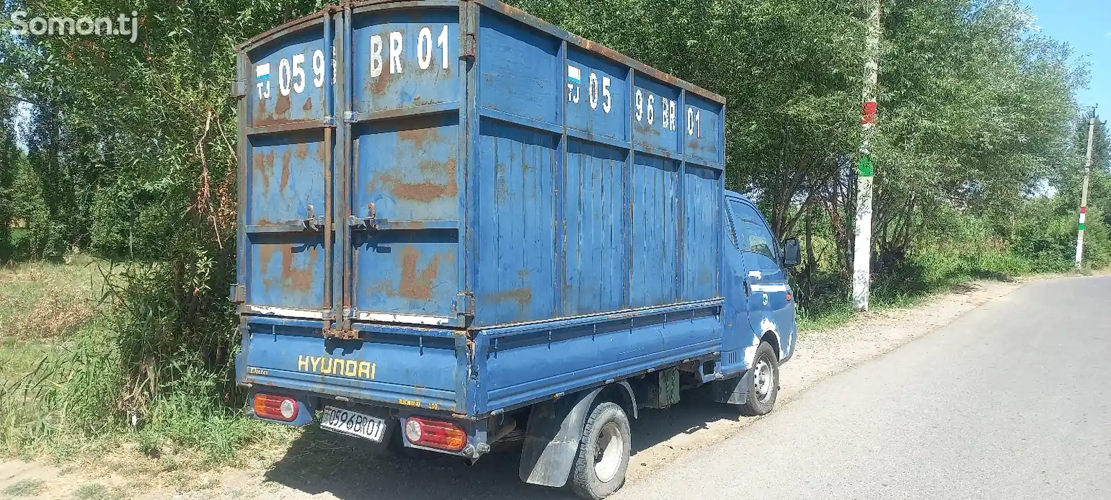 Бортовой автомобиль Hyundai Porter 2, 2007-3