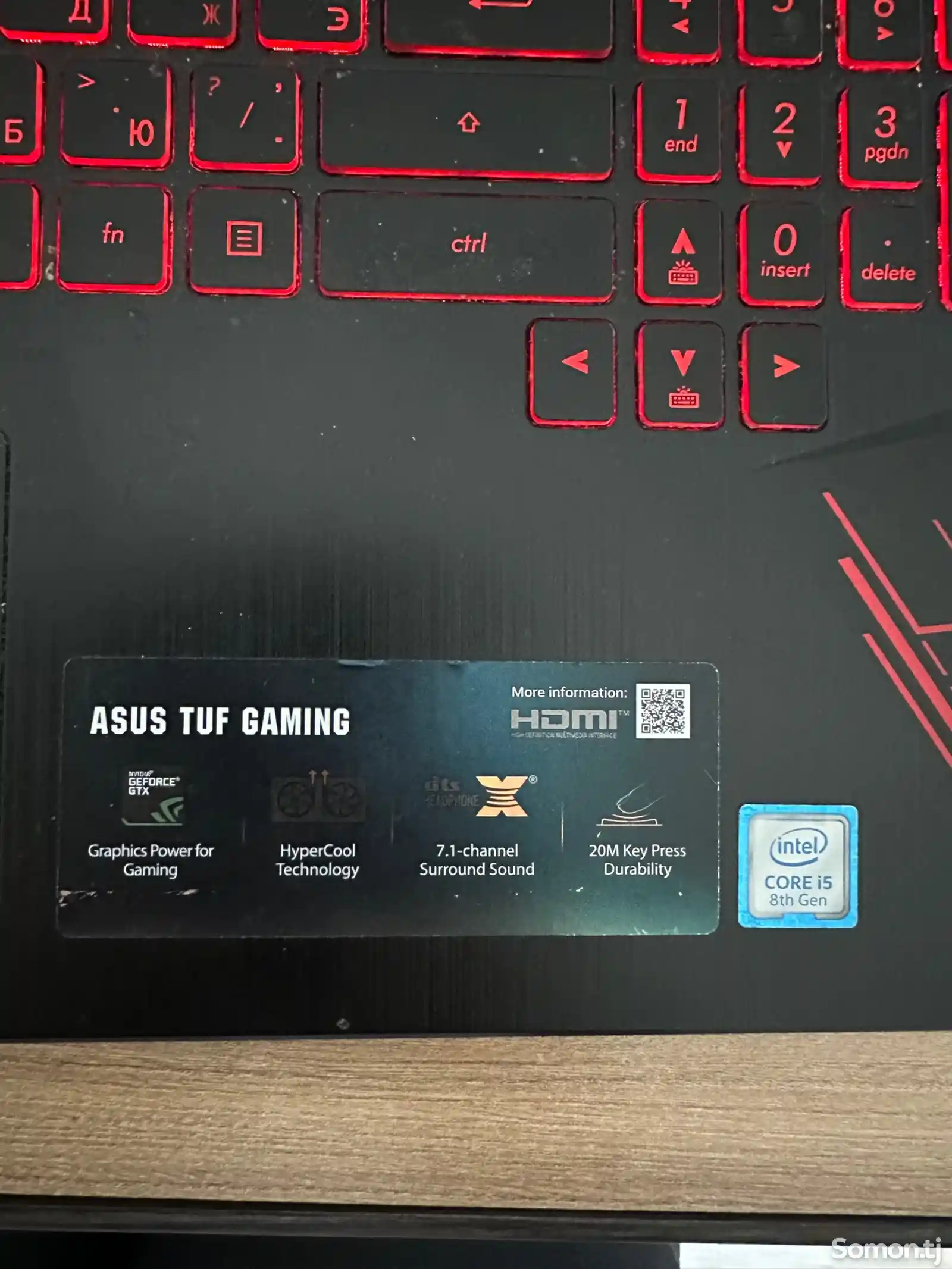 Ноутбук Asus Tuf Gaming fx504gd-3