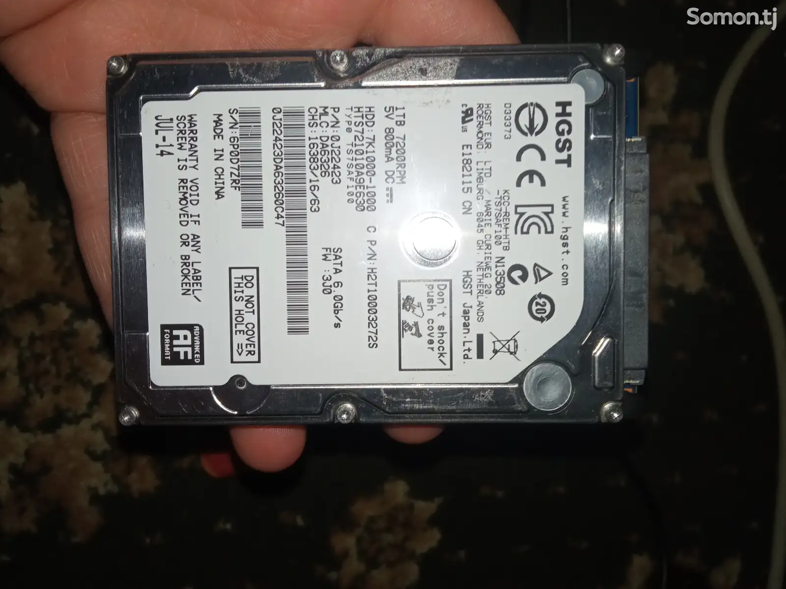 Жесткий диск Hdd 1TB-1