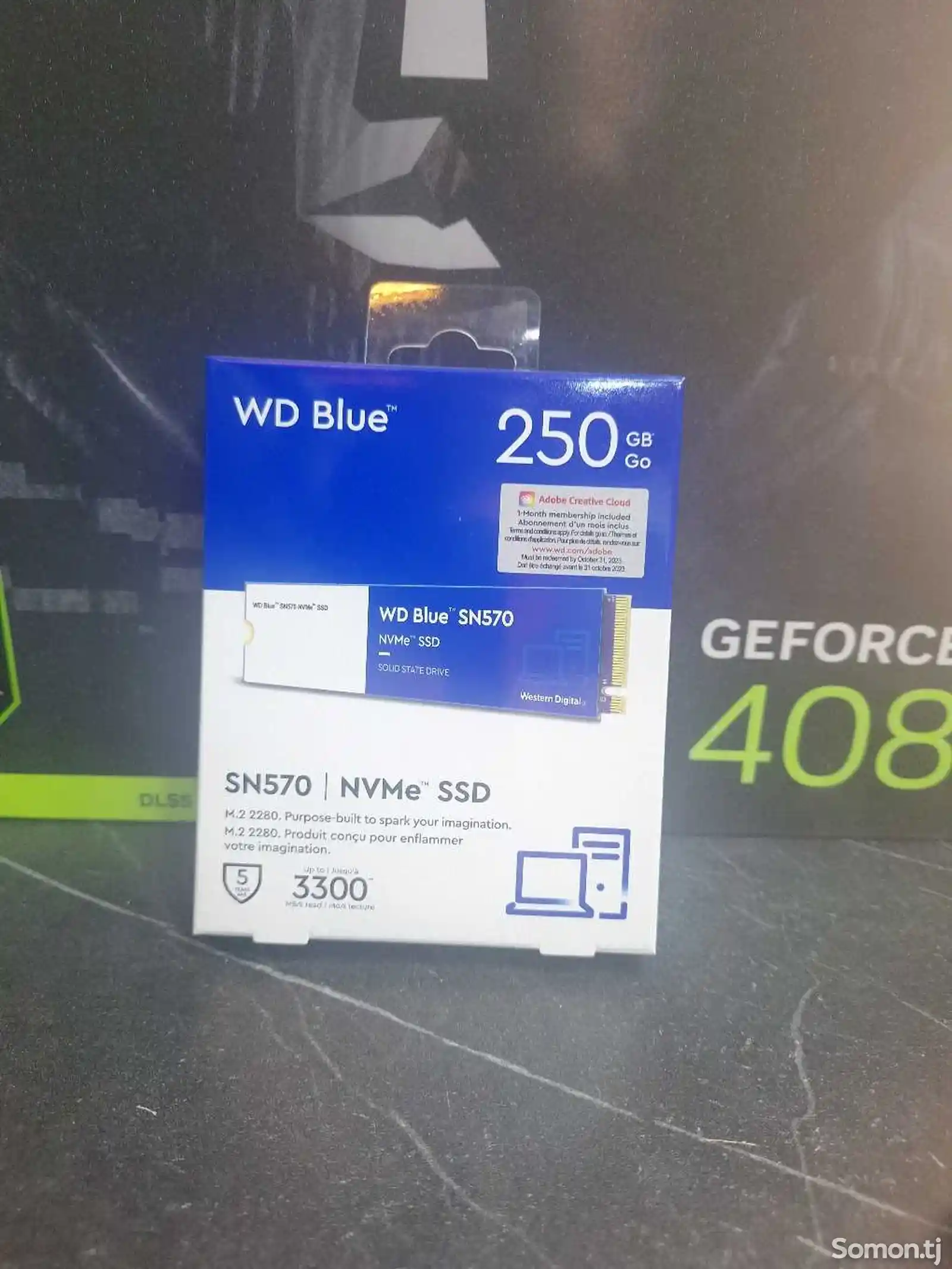 SSD накопитель WD blue nvme 250gb