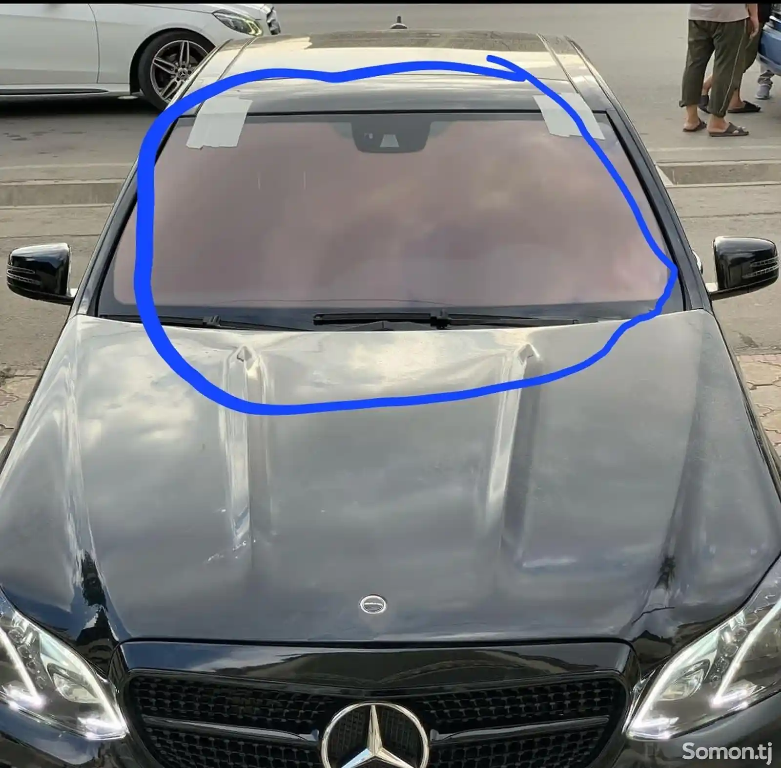 Лобовое стекло йодовое на Mercedes-Benz W212