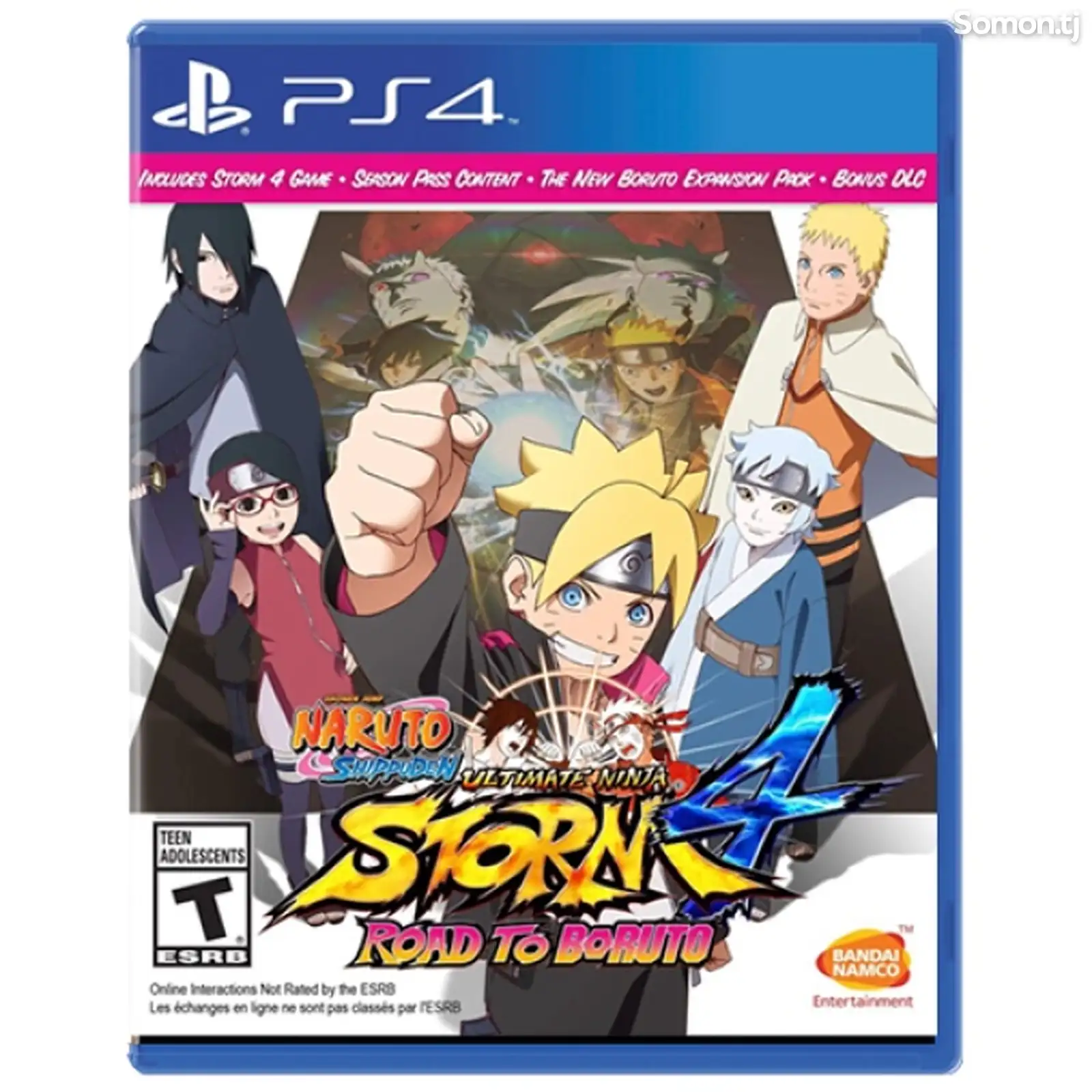 Игра Naruto Shippuden Ultimate Ninja Storm 4 Road to Boruto на PS4