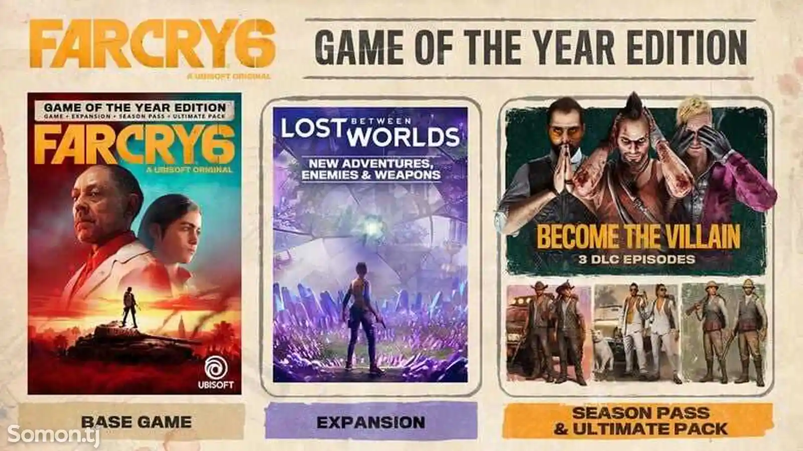 Игра Far Cry 6 Gold Edition для Sony PS4-4