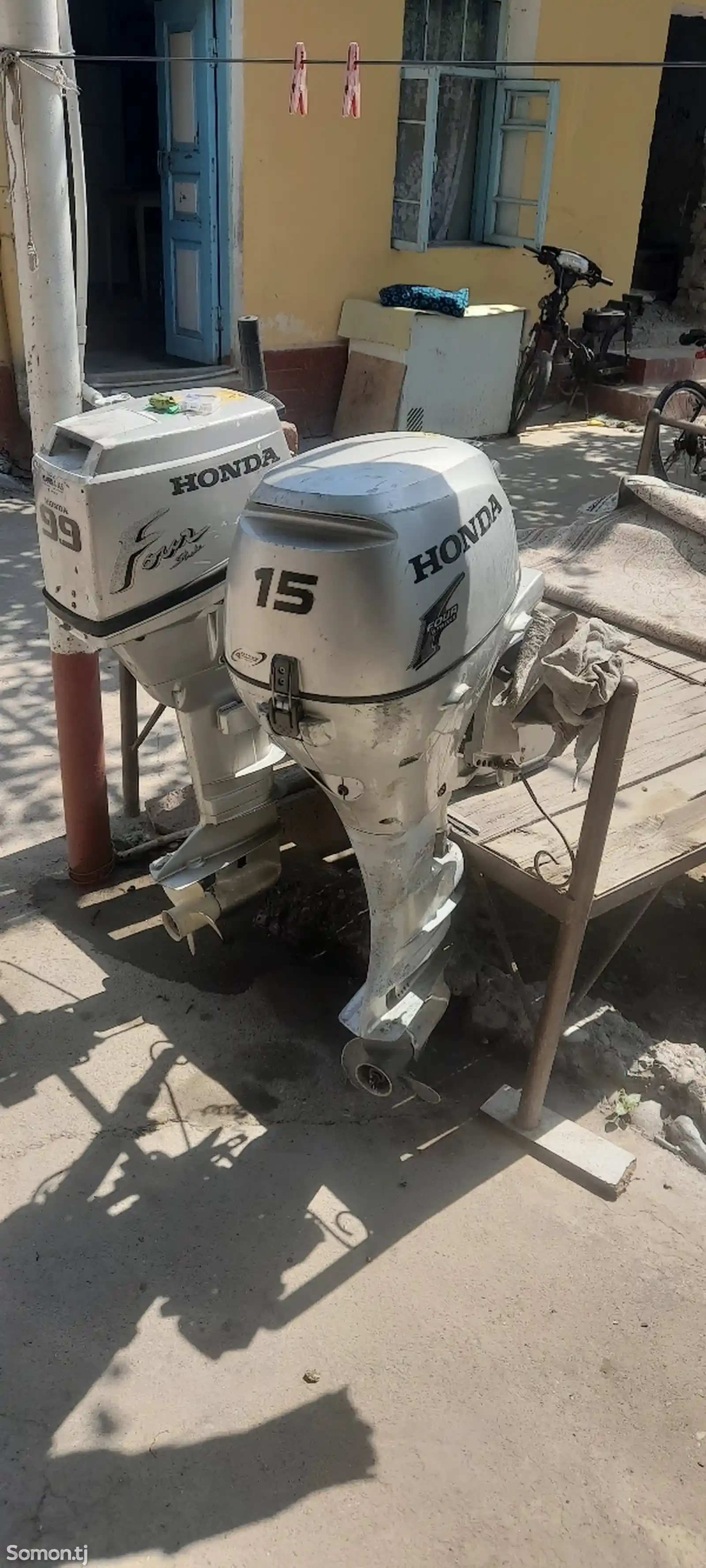 Мотор лодочный от Honda-1