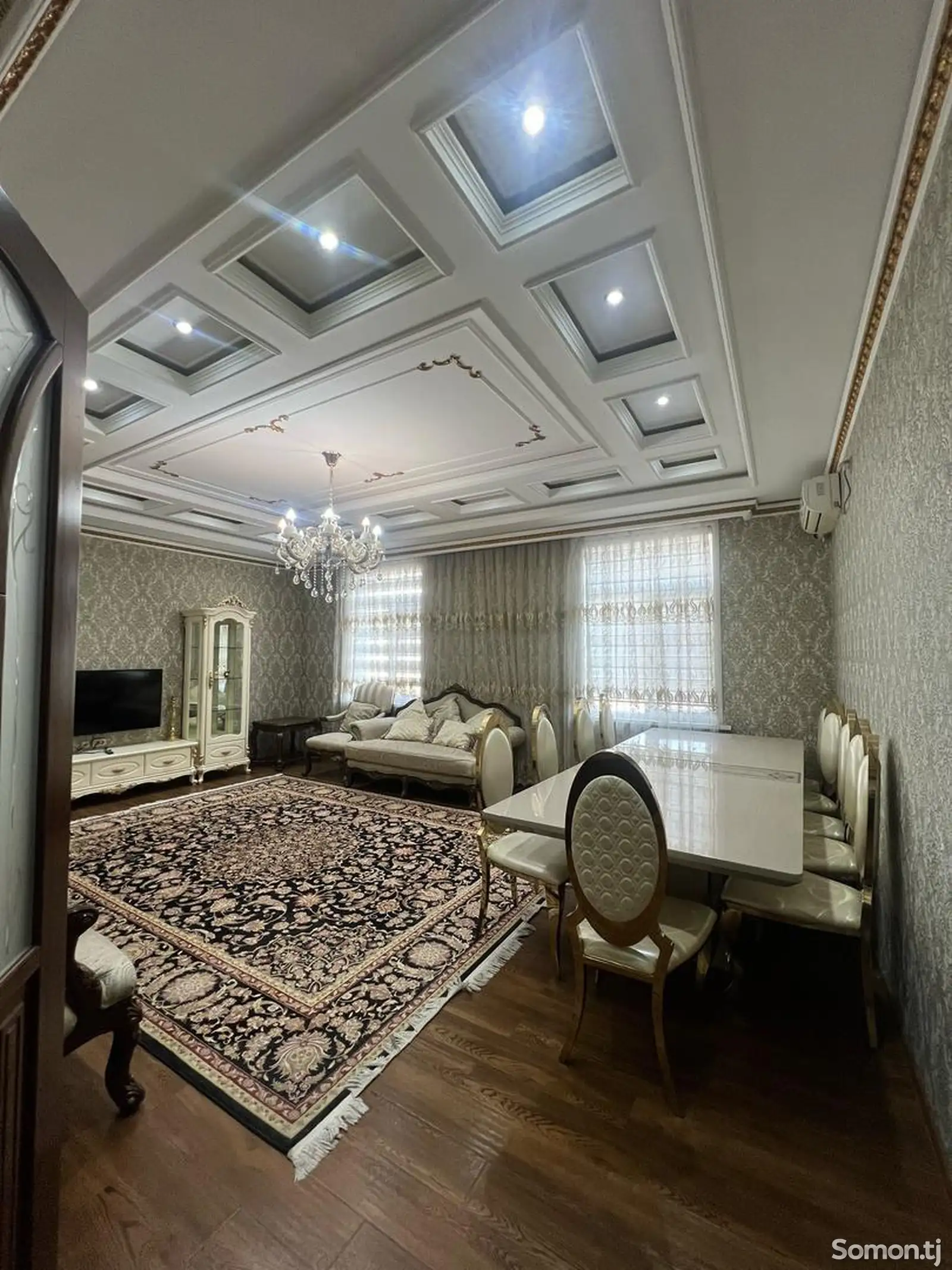 3-комн. квартира, 9 этаж, 110м², Исмоили Сомони-1