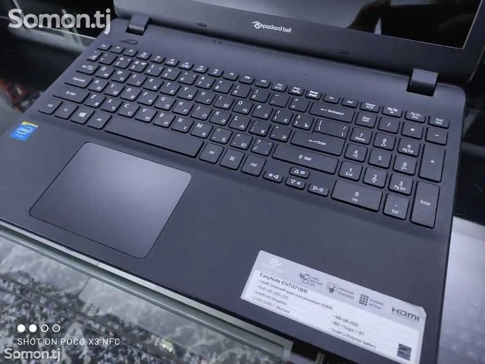 Ноутбук Acer Packard Bell Intel 4GB/128GB SSD-6