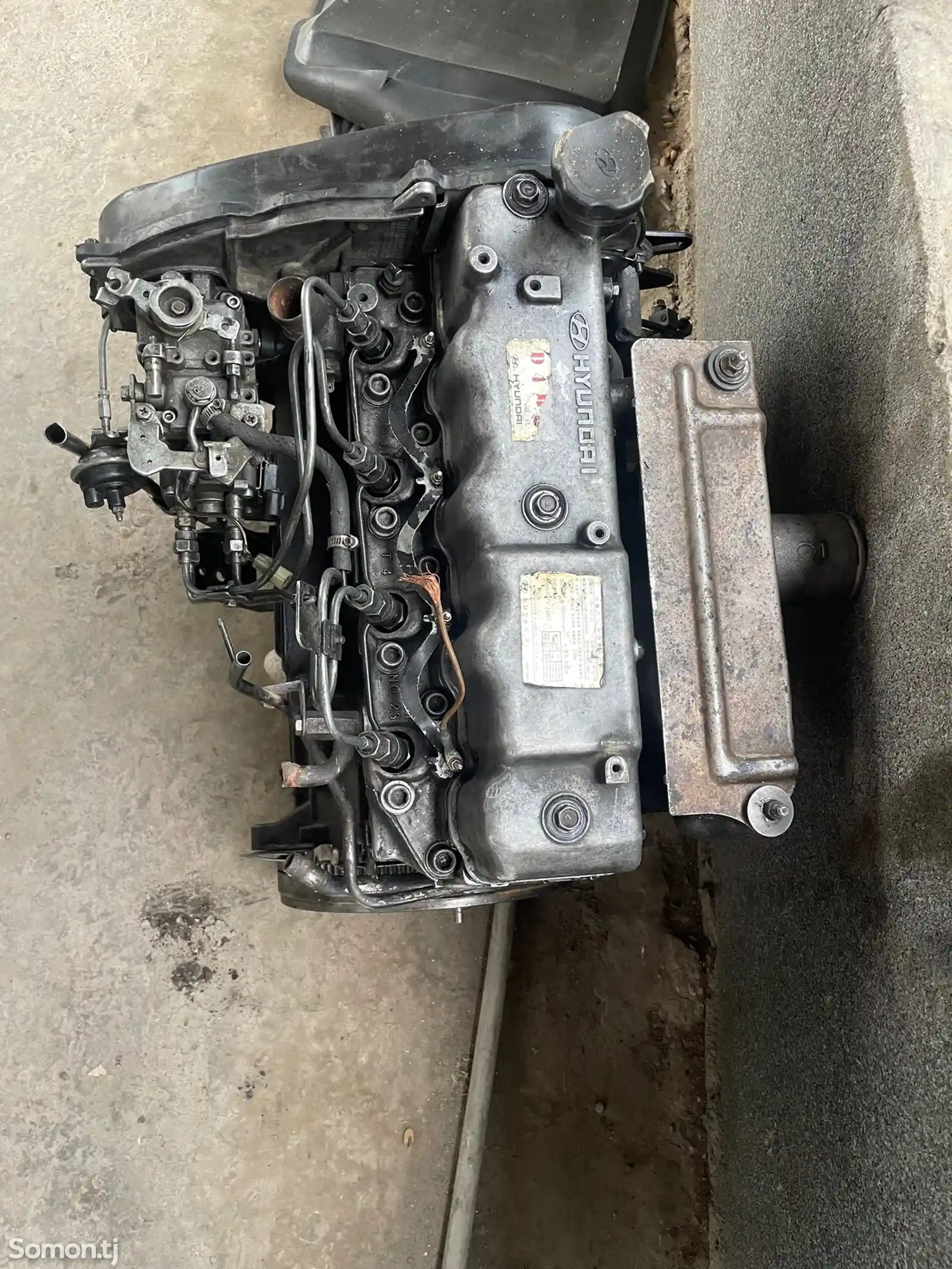 Двигатель Дизель 2,5л от Hyundai-1