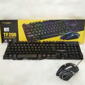 Игровая клавиатура и мышь tf200