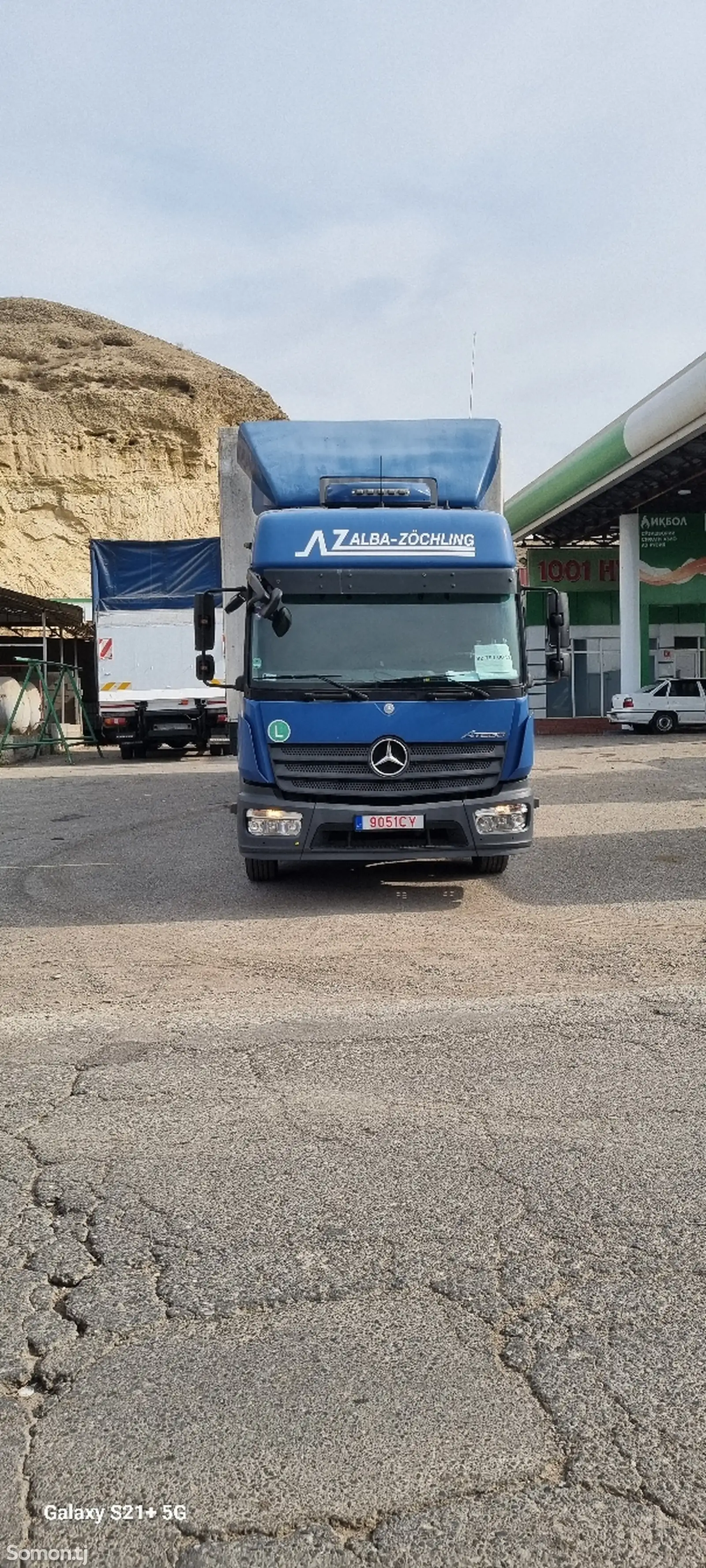 Бортовой грузовик Mercedes Atego 1224, 2014-3