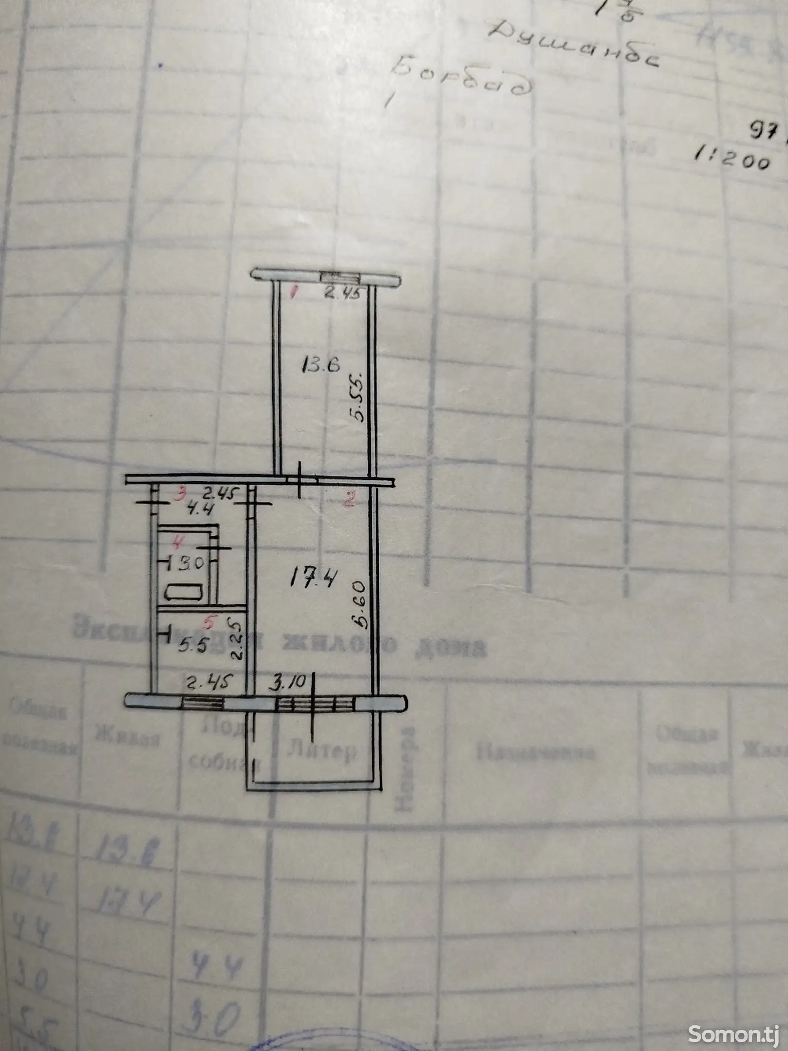 2-комн. квартира, 1 этаж, 44 м², Сино Мардон-12