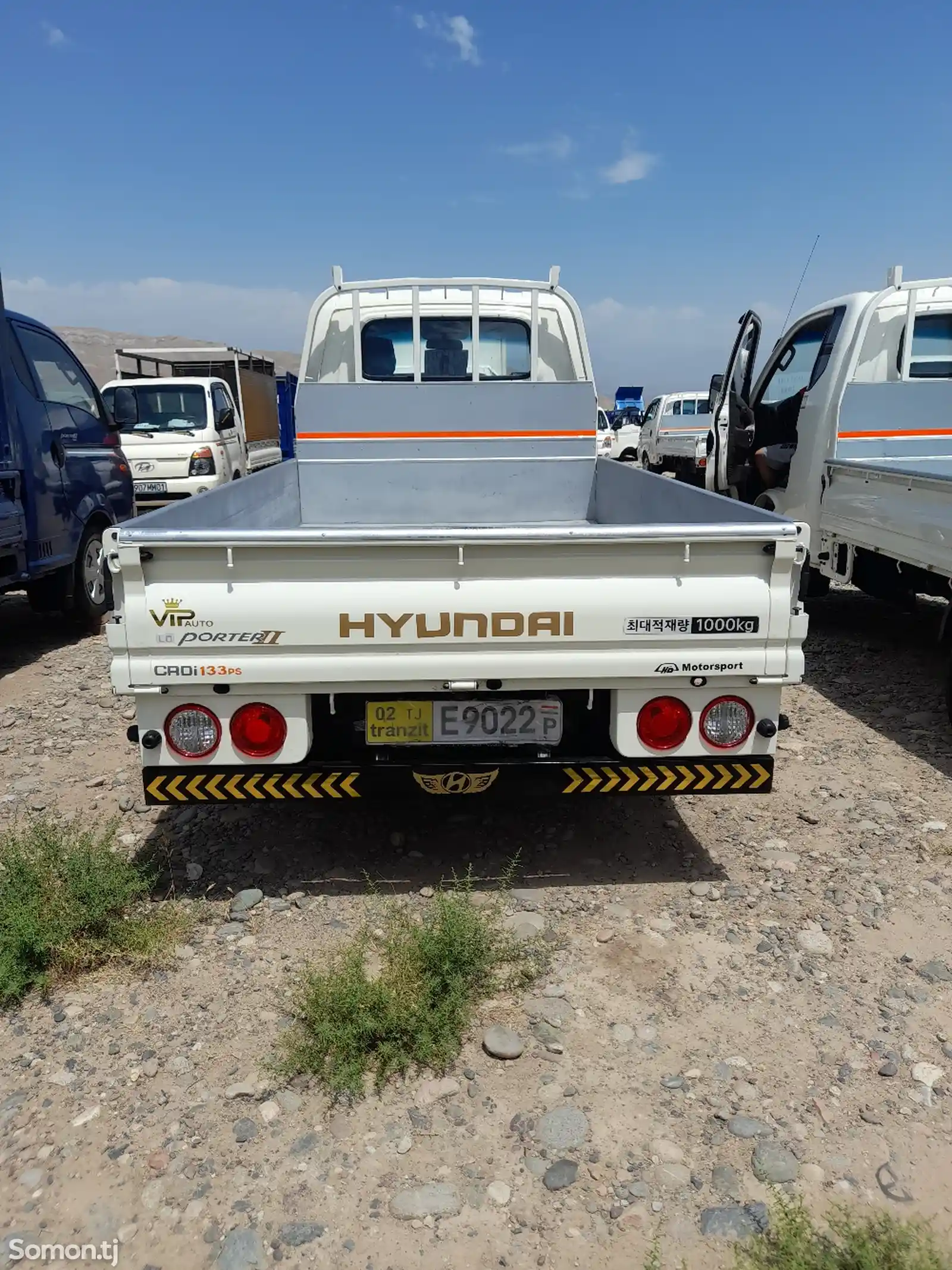 Бортовой автомобиль Hyundai Porter II, 2016-2