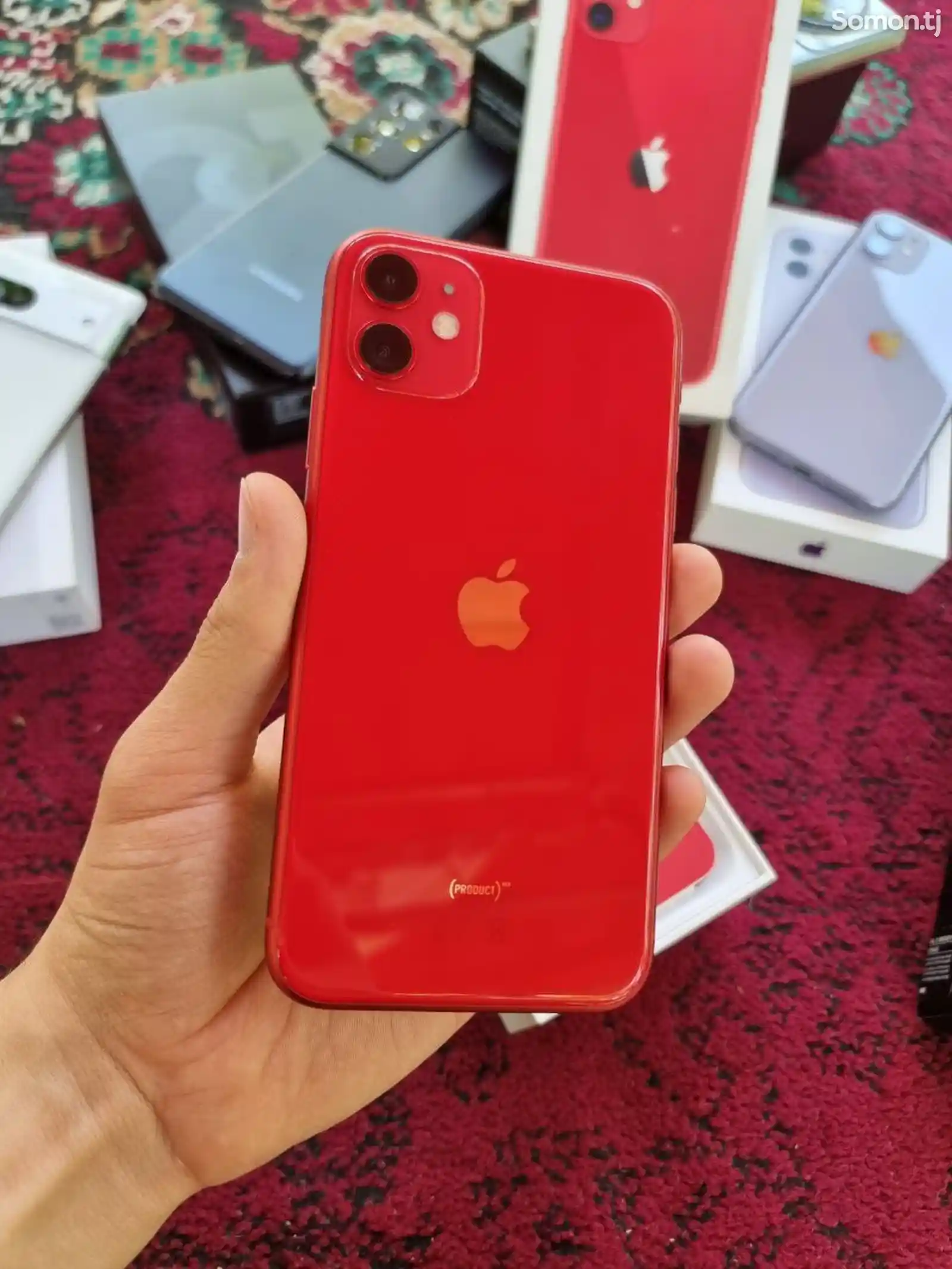 Apple iPhone 11, 64 gb, Product Red-1