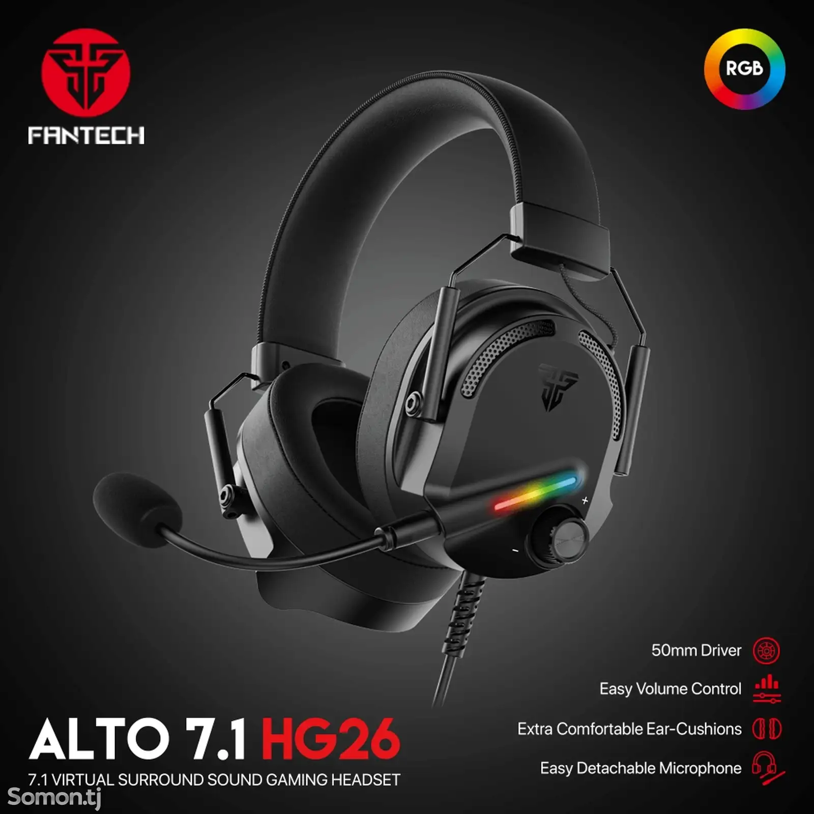 Игровые наушники Fantech Alto HG26-2