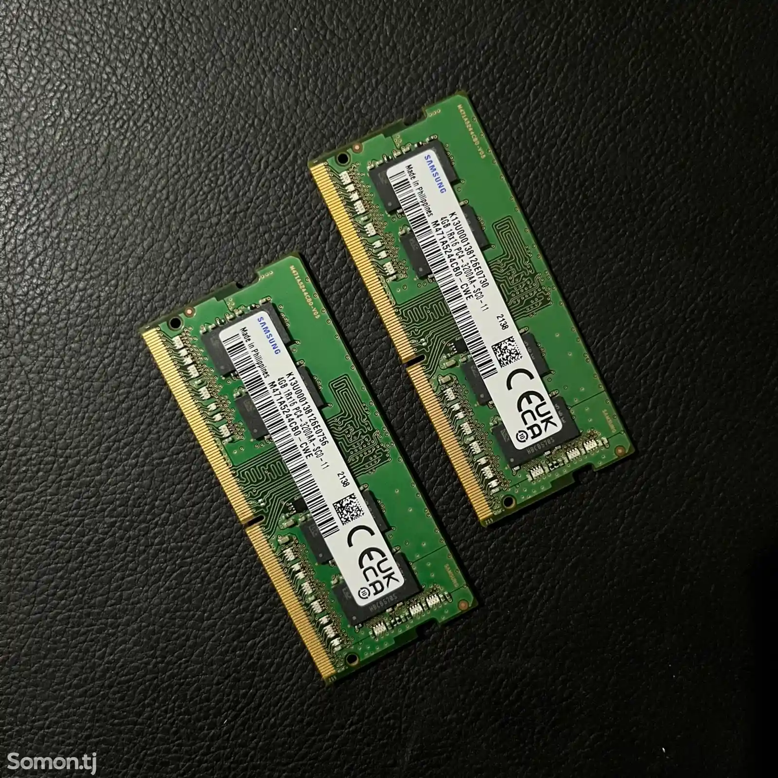 Оперативная память ОЗУ DDR4 4gb 1Rx16 pc4-3200AA 2шт-1