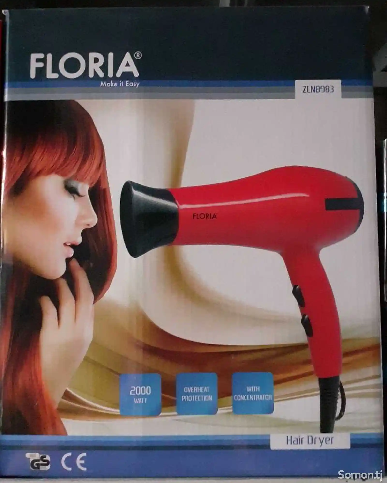 Фен для волос Floria 8983