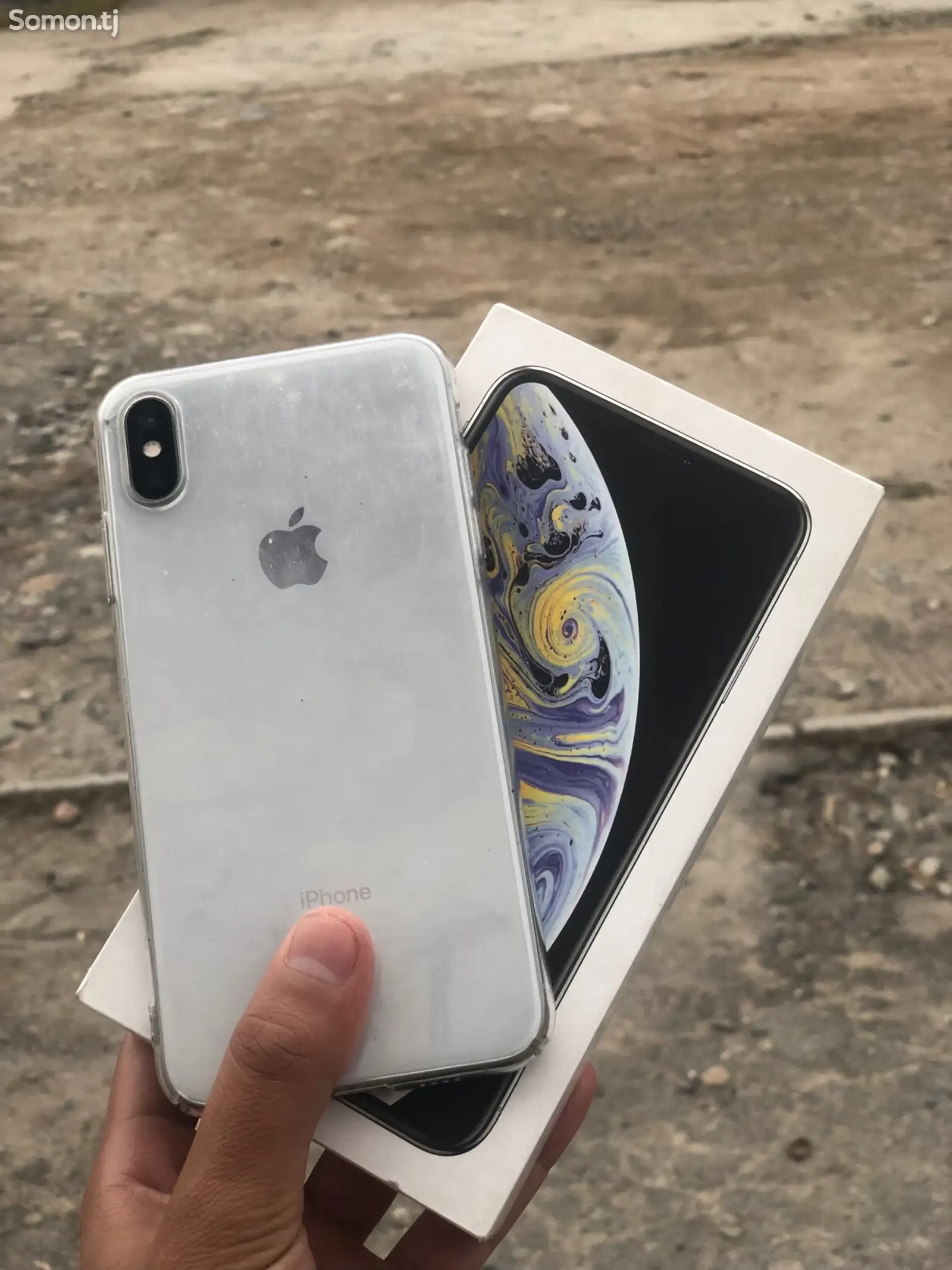 Apple iPhone Xs Max, 64 gb, Silver-1