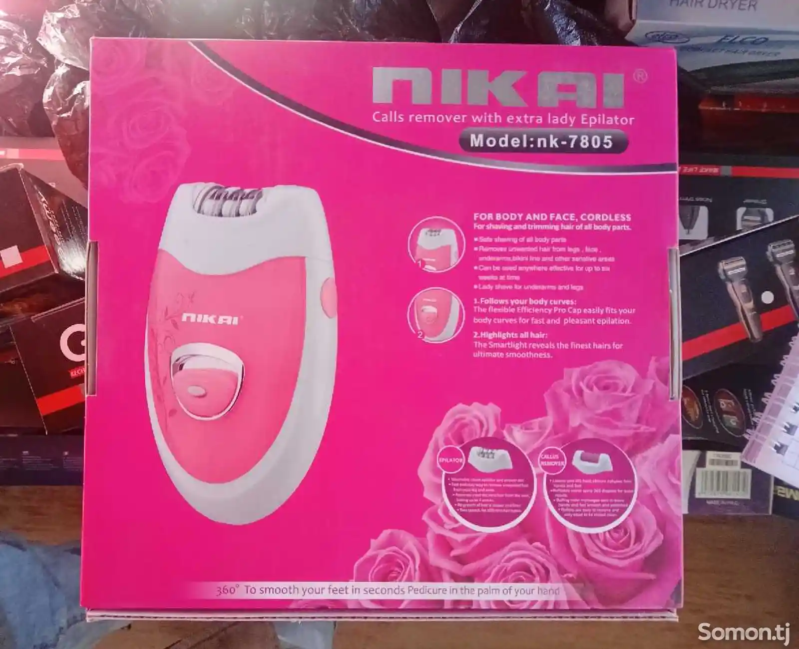 Эпилятор NIKAI NK-7805-2