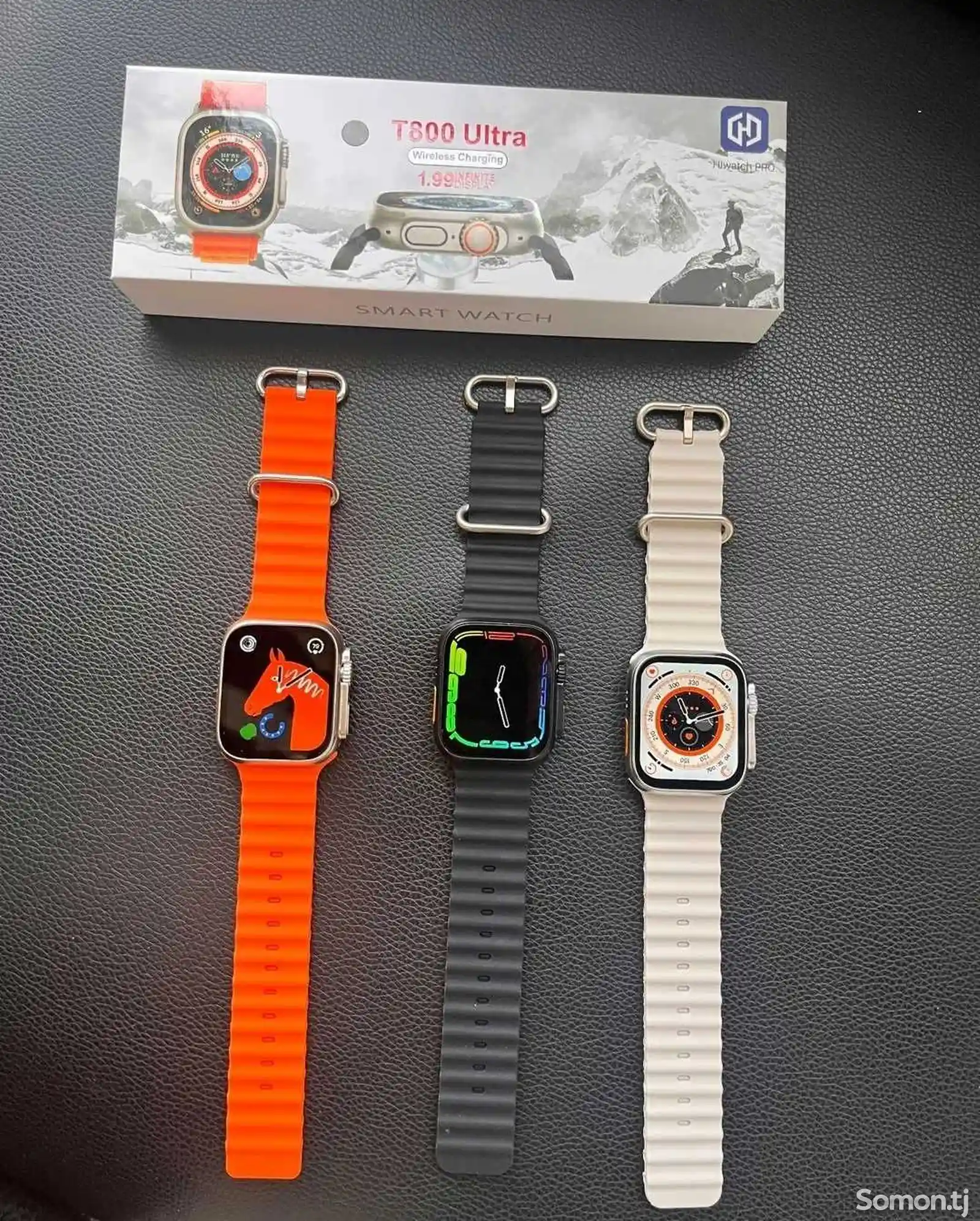 Смарт часы Watch T8 ultra black edition-1