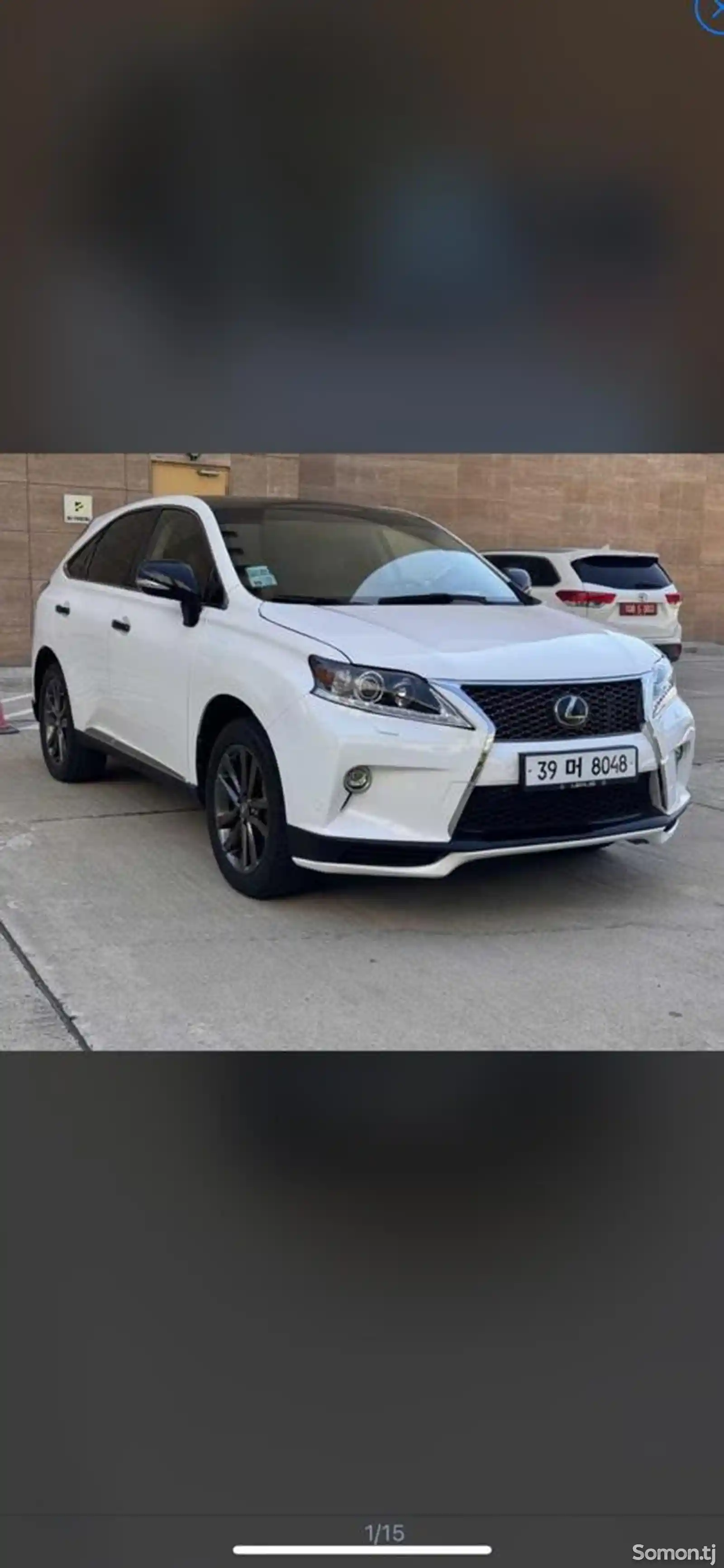 Lexus RX series, 2015-6