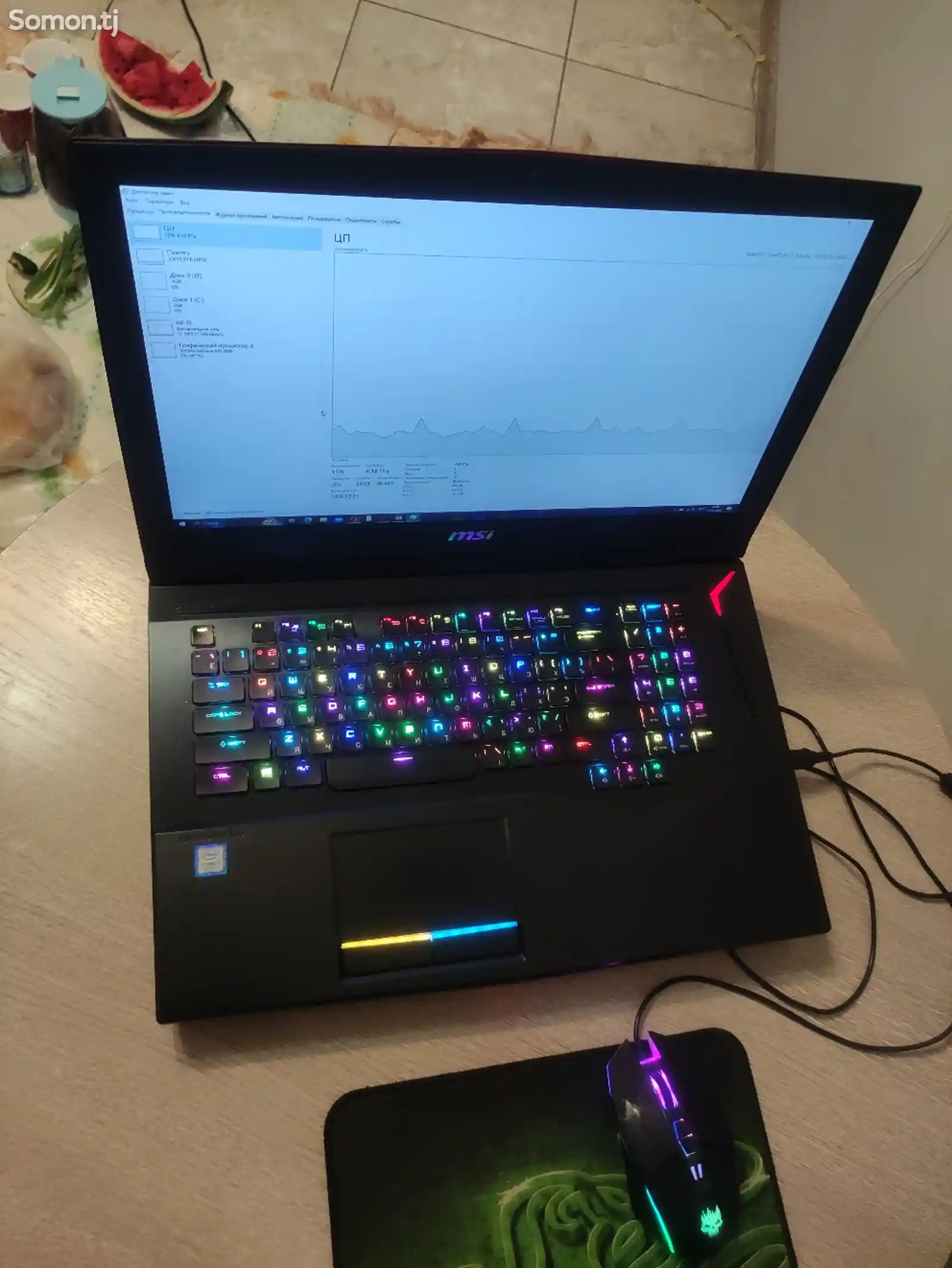 Игровой ноутбук msi GT75 Titan-3