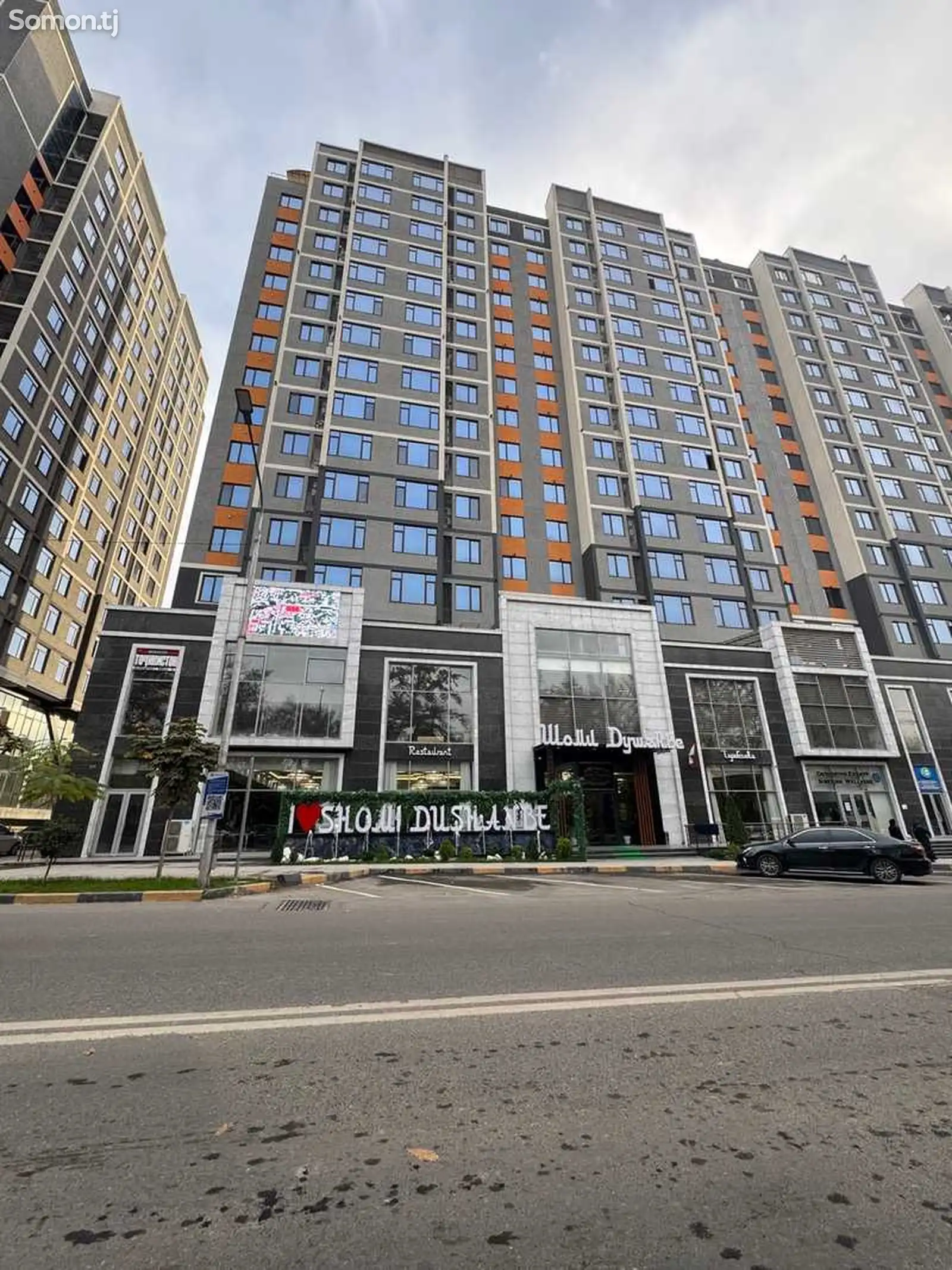 2-комн. квартира, 12 этаж, 80м², болои Шоми Душанбе-1