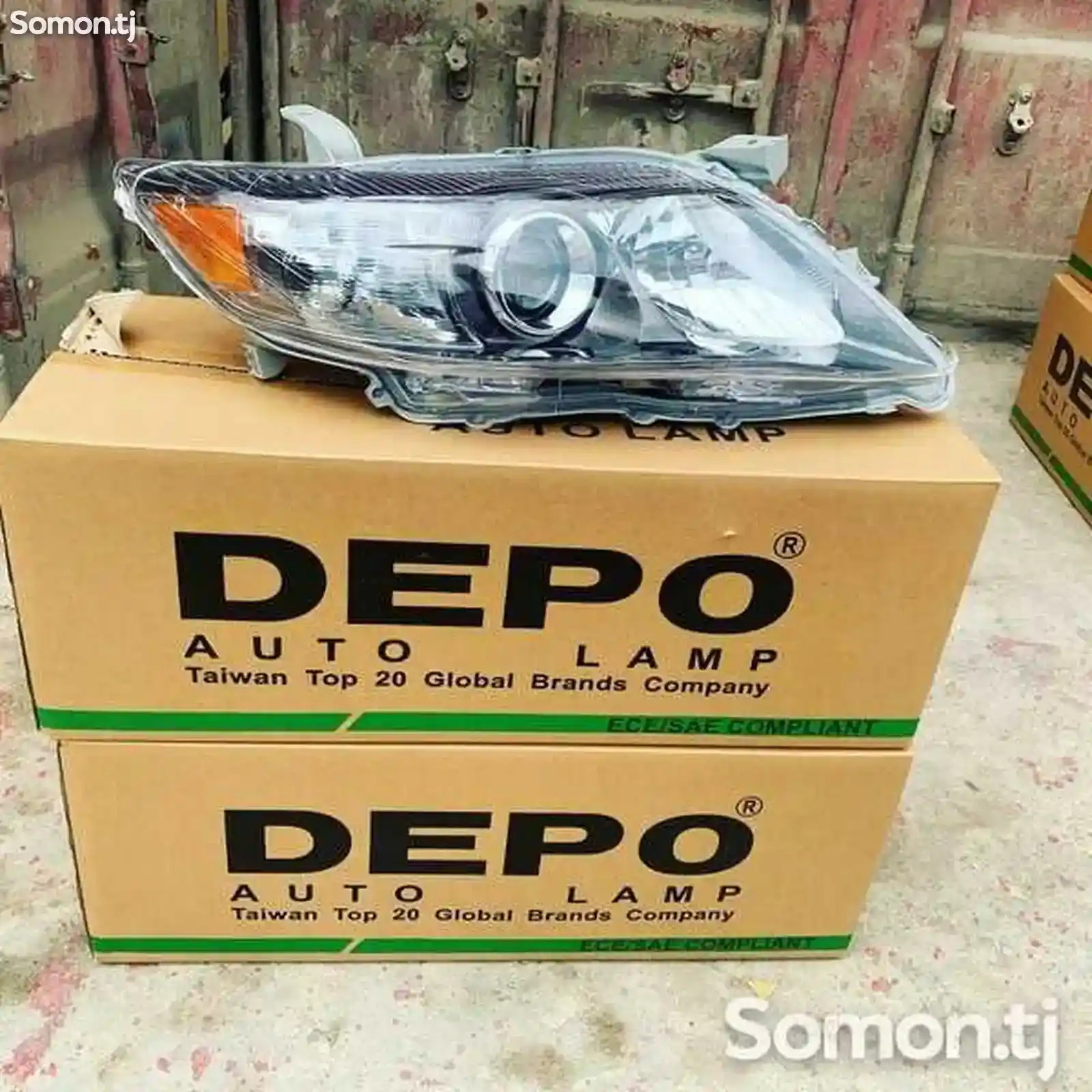 Передние фары se на Toyota Camry 2 depo