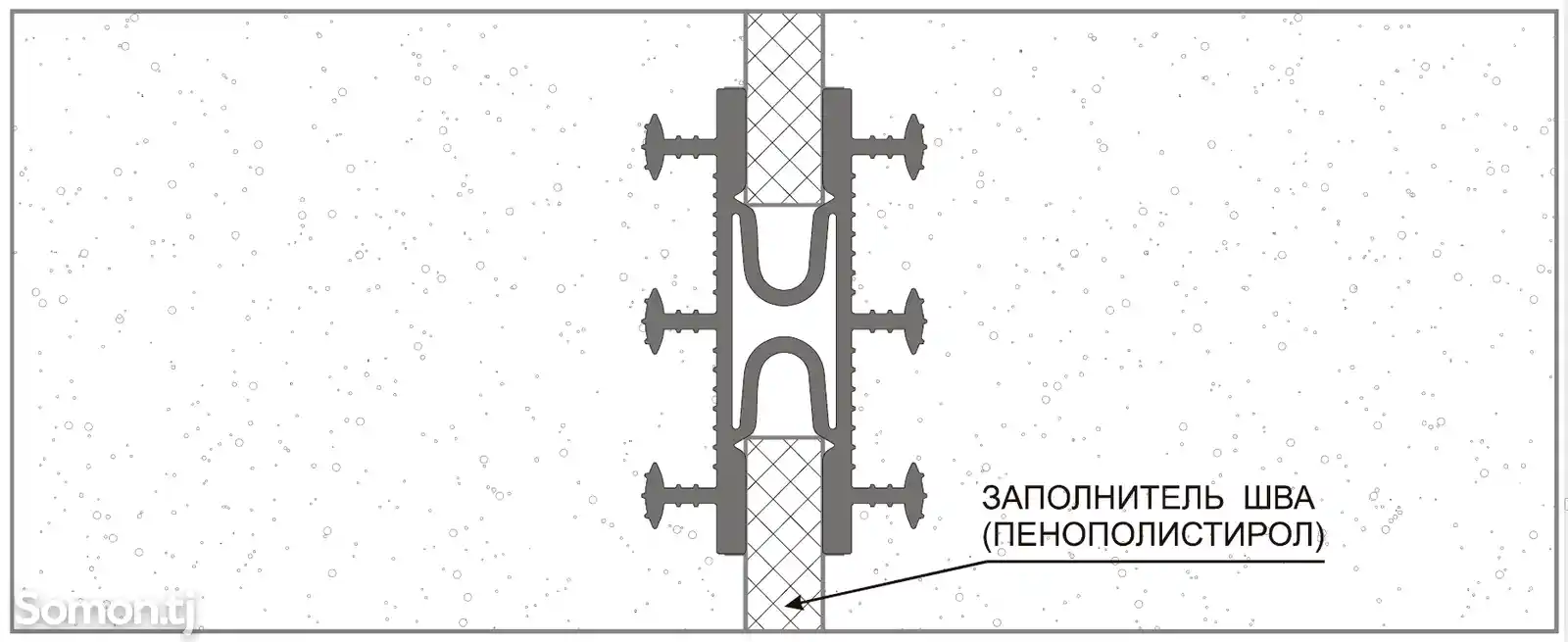 Шпонка ТАРАКАН-120 ПВХ-П Аквабарьер Аквастоп гидроизоляция швов-4