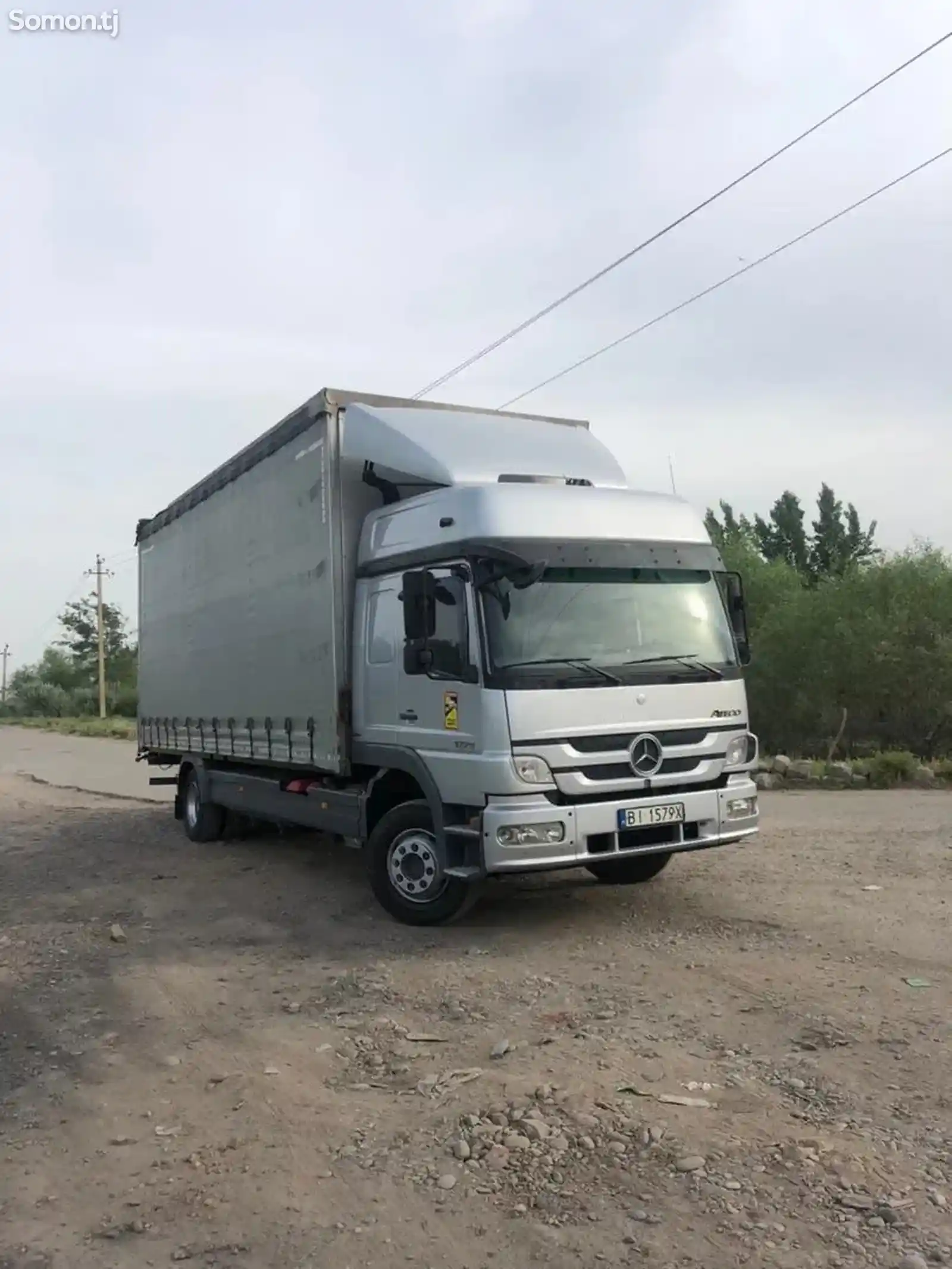 Бортовой грузовик Mercedes benz Atego 1229-2