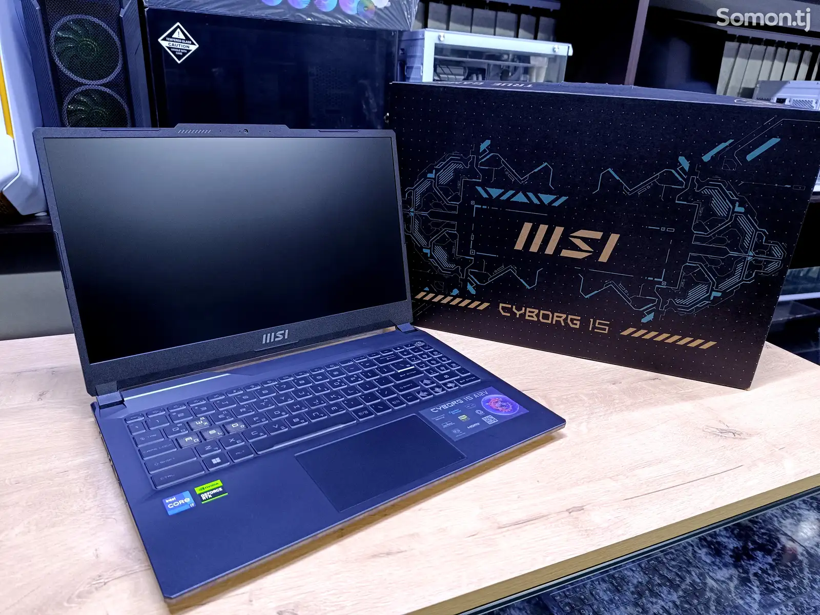 Игровой Ноутбук MSI CYBORG 15 Core i7-12650H / RTX 4050 6GB / 16GB / 512GB SSD-1