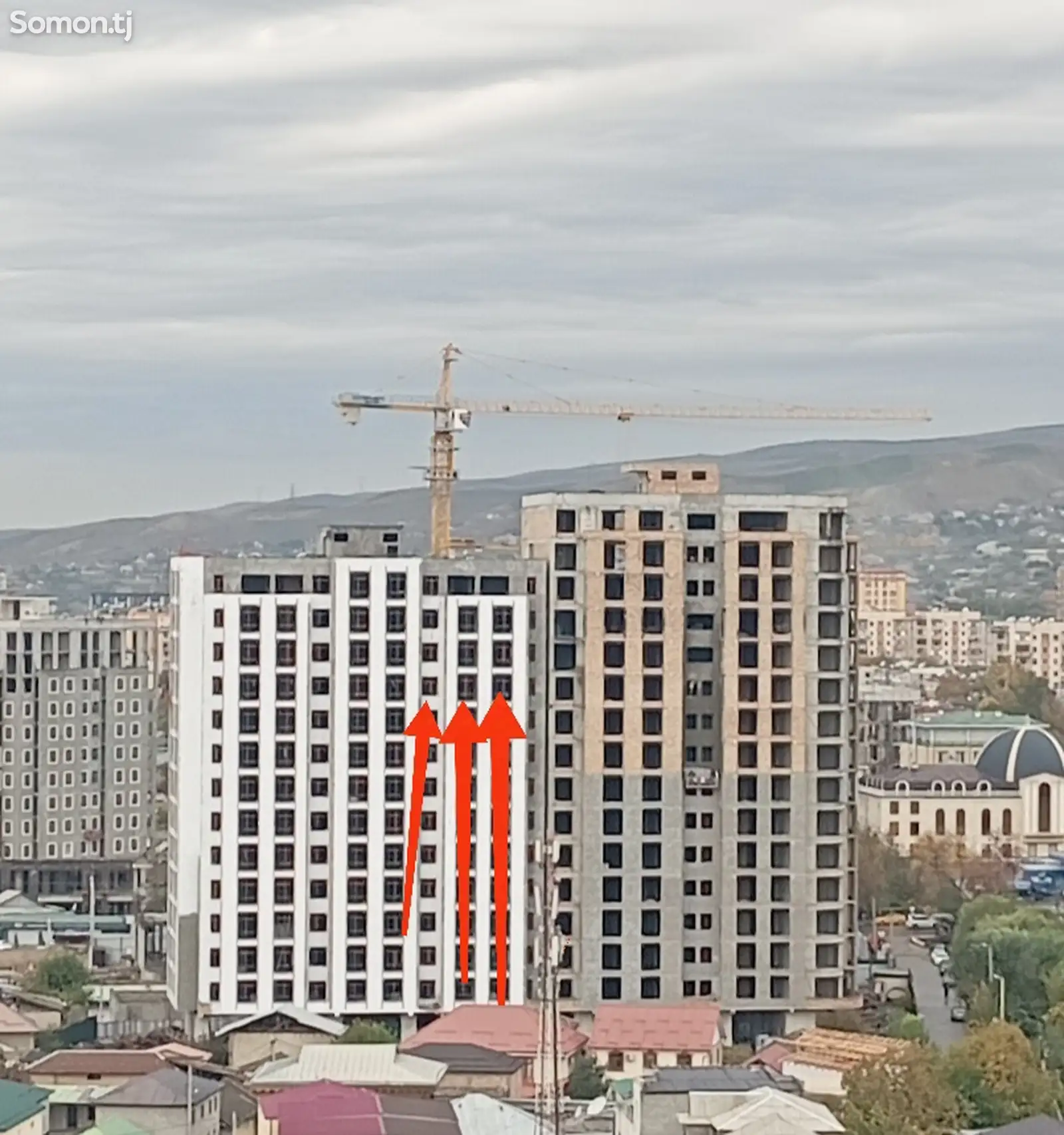 3-комн. квартира, 11 этаж, 102 м², 112 мкр-1