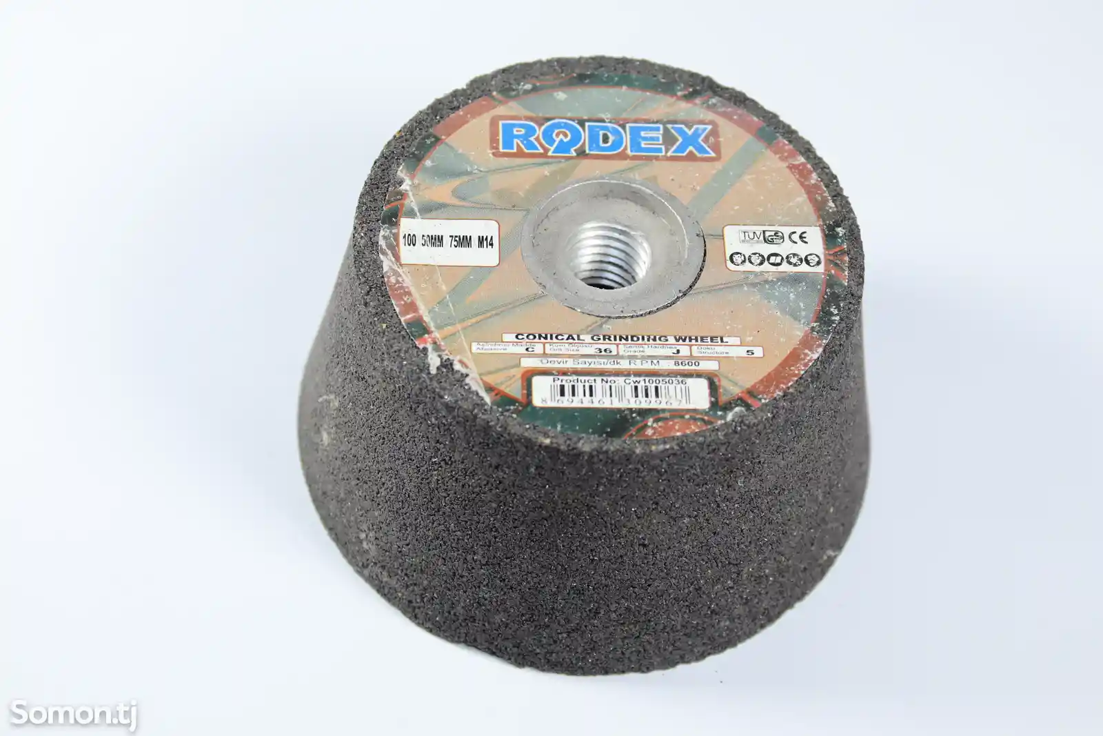 Конический шлифовальный круг Rodex CW1005036