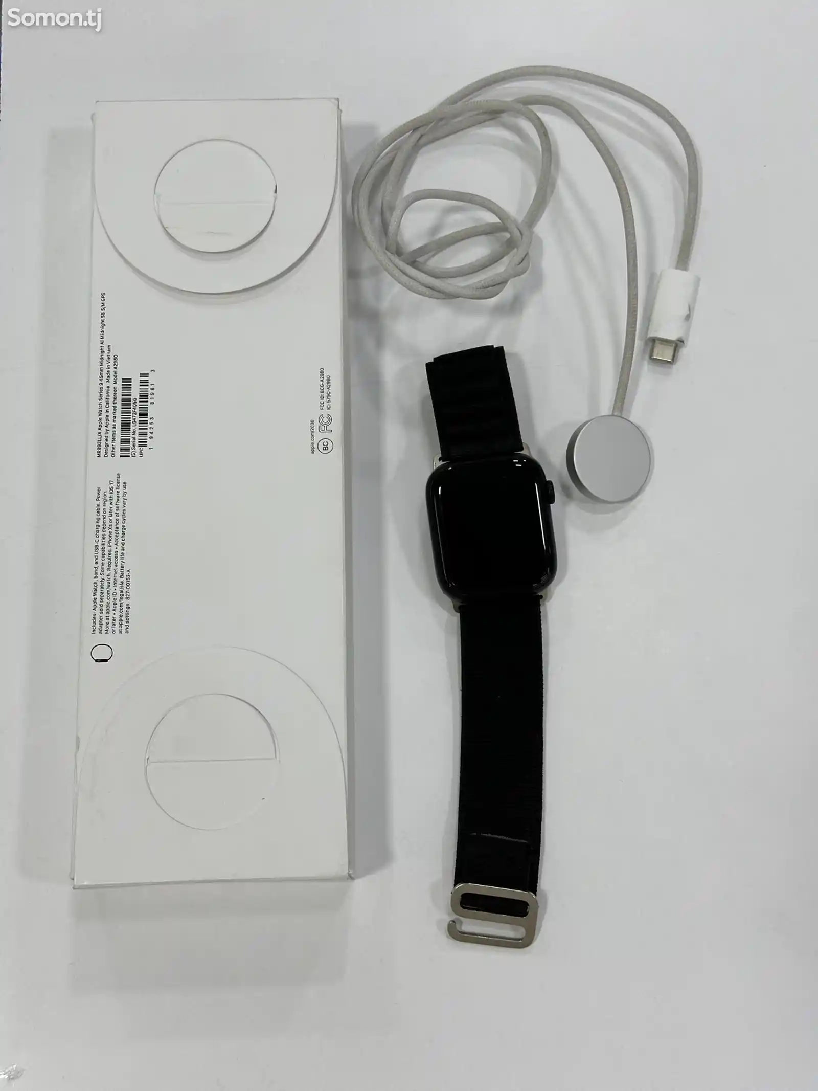 Смарт часы Apple Watch 9 series 45mm midnight-2