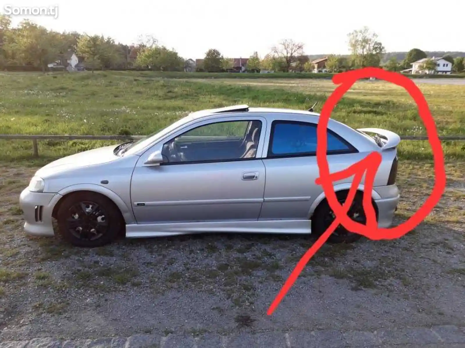 Спойлер от Opel Astra g 2003-1