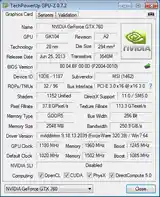 Видеокарта GTX 760 2GB ZOTAC GDDR5-5