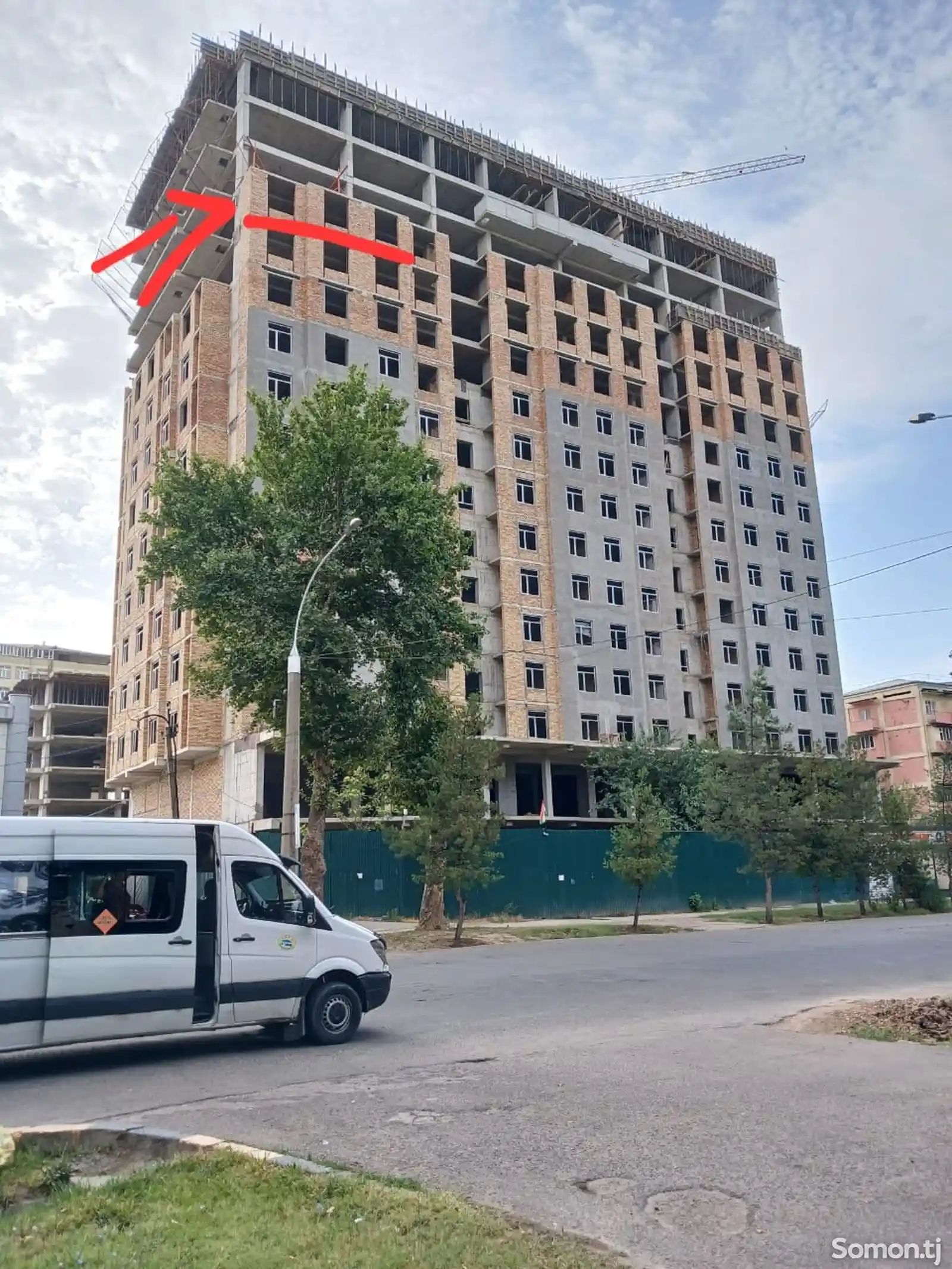 3-комн. квартира, 12 этаж, 86 м², Сино-1