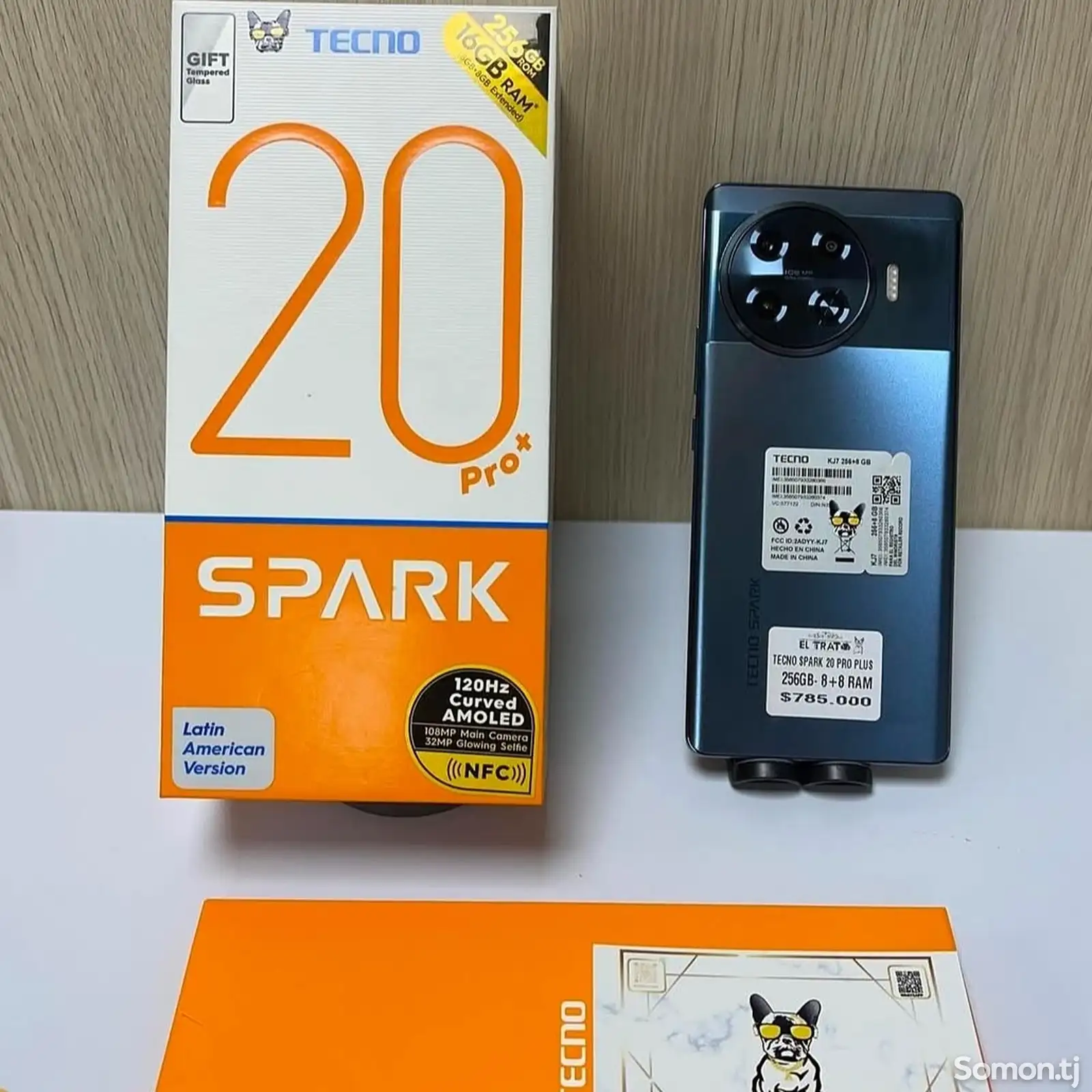 Tecno Spark 20 pro plus 8+8/256gb black-1