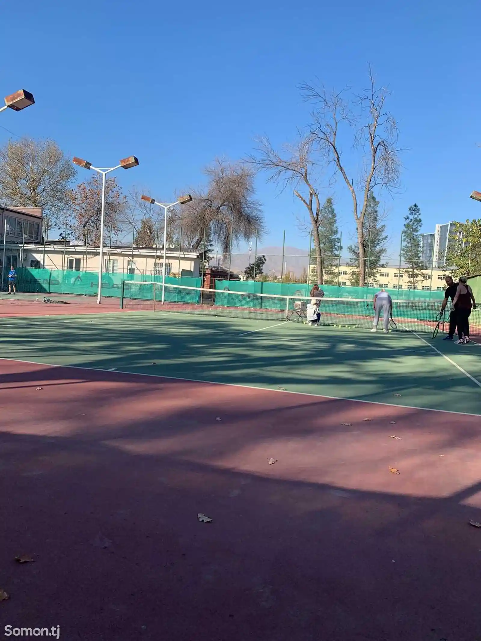 Уроки большого детского тенниса-9