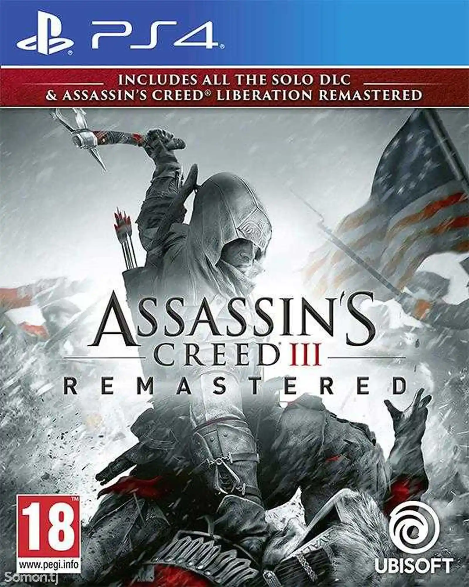 Игра Assassin's Creed 3 Remastered для Sony PS4
