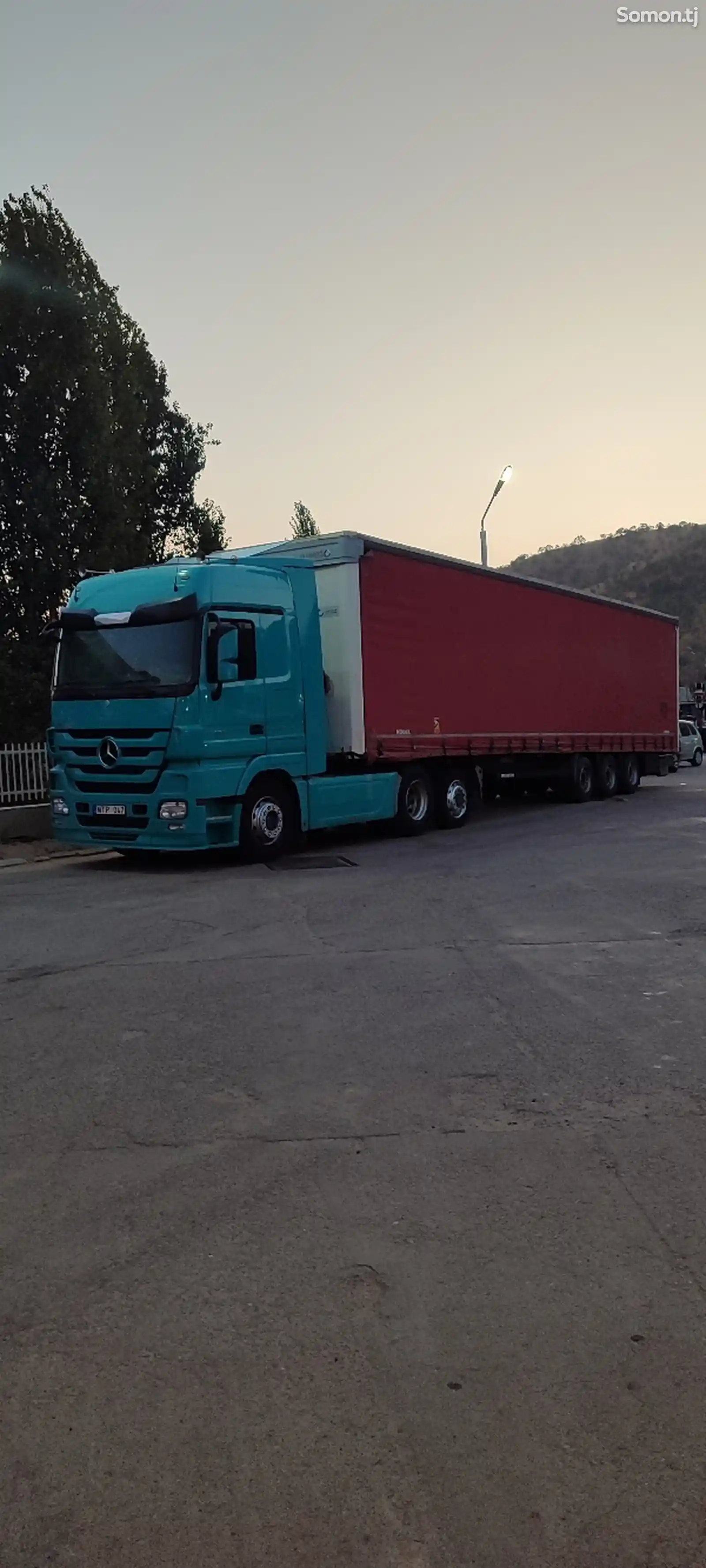 Бортовой грузовик Mercedes-Benz Actros 1855, 2008-4