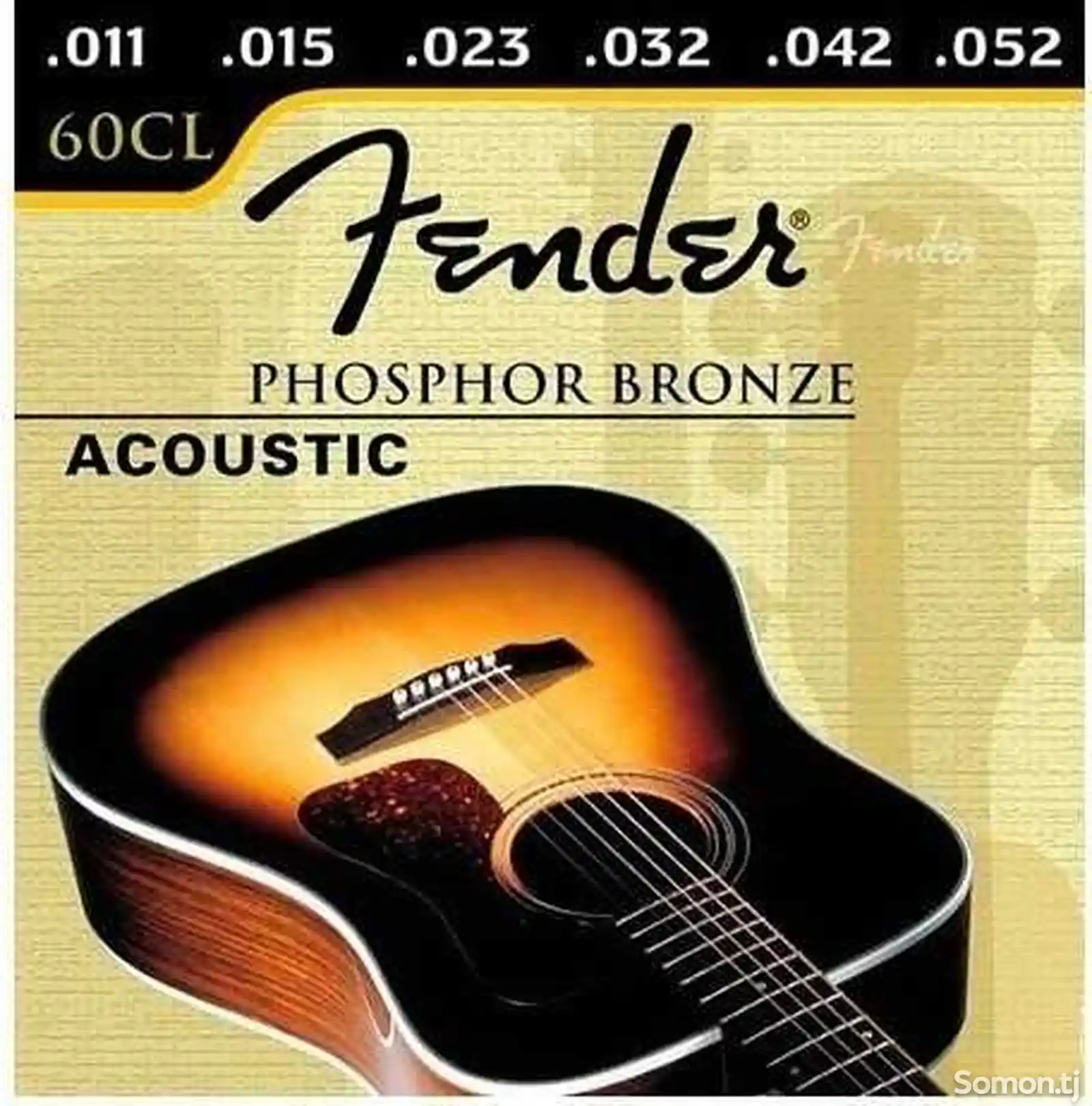 Струны Fender для акустической гитары-1