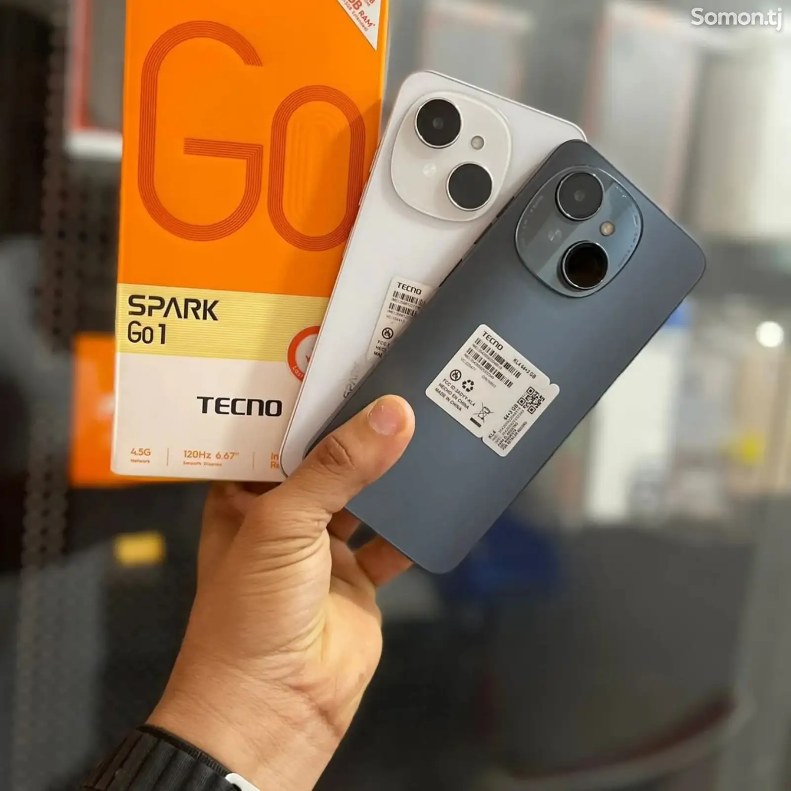 Tecno Spark Go 1 6/128Gb green-1