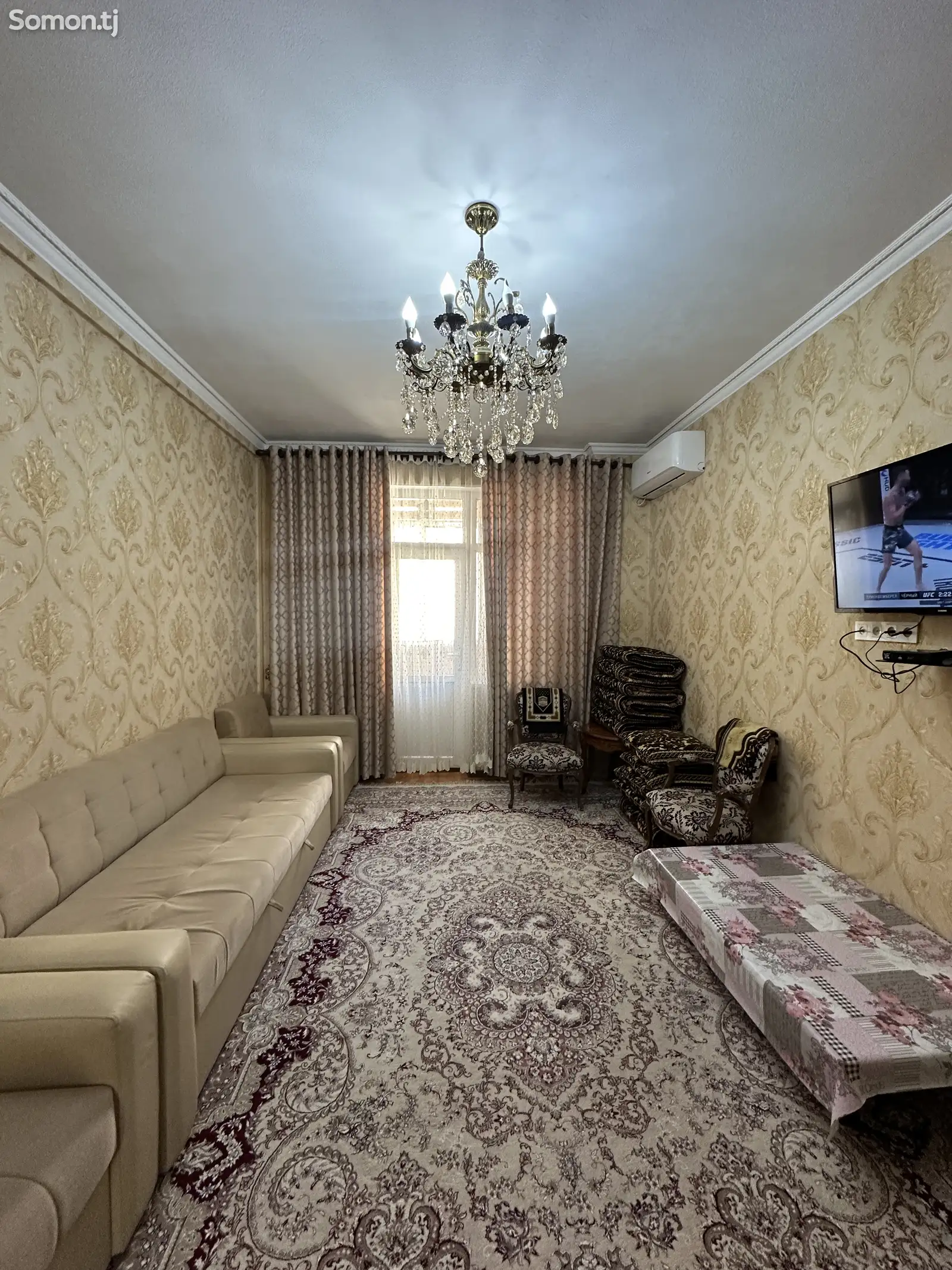 2-комн. квартира, 8 этаж, 50 м², И.Сомони-1