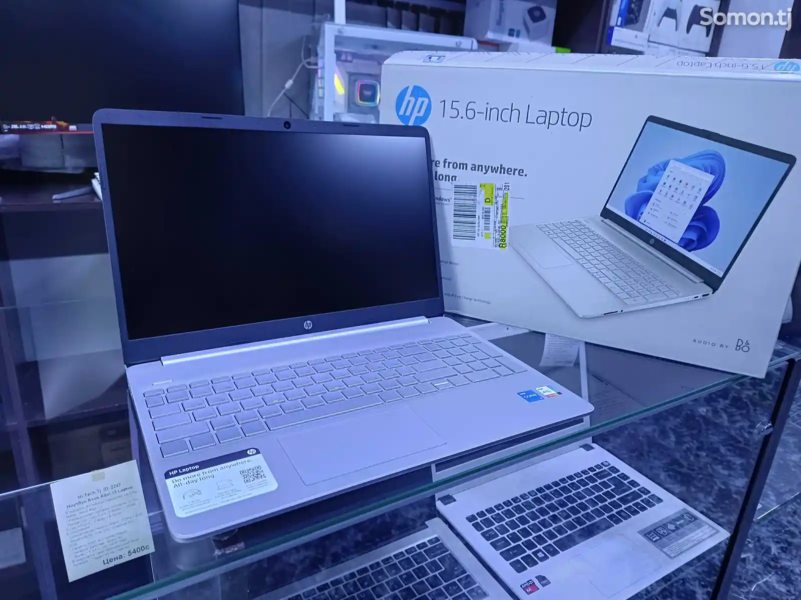 Ноутбук HP Laptop 15 Core i3-1215U / 8GB / 256GB SSD-2