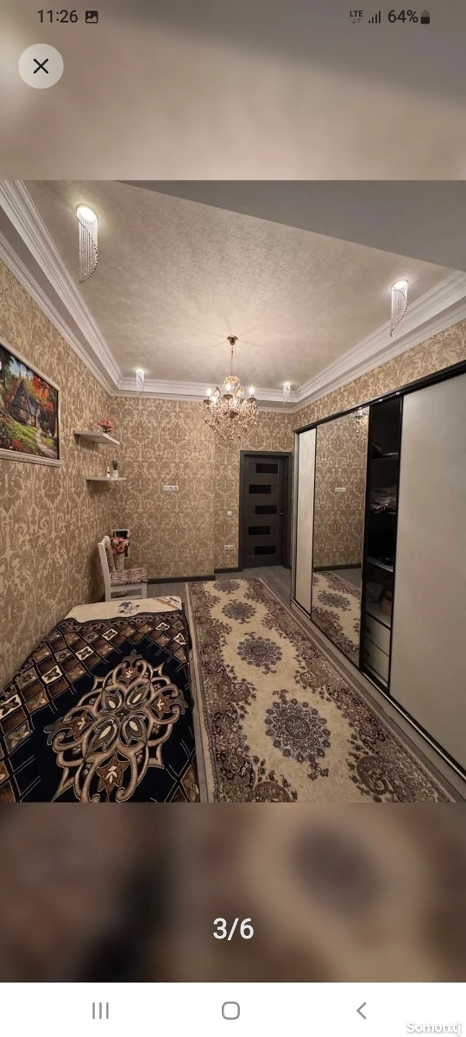 2-комн. квартира, 7 этаж, 50м², Сино-1