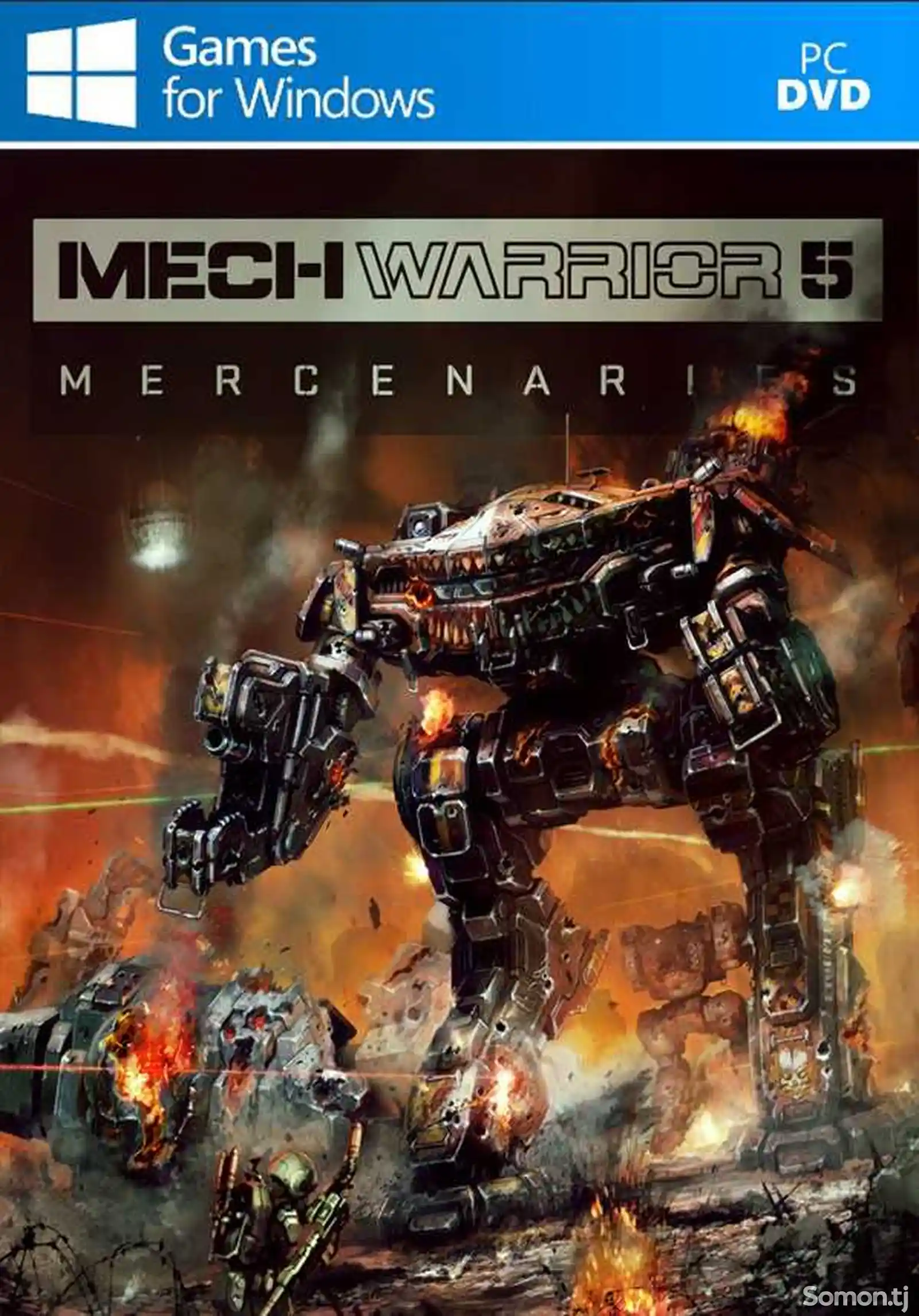 Игра Mechwarrior 5 mercenaries для компьютера-пк-pc-1