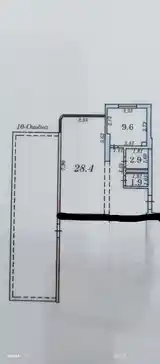 2-комн. квартира, 10 этаж, 54 м², Зарафшон-2