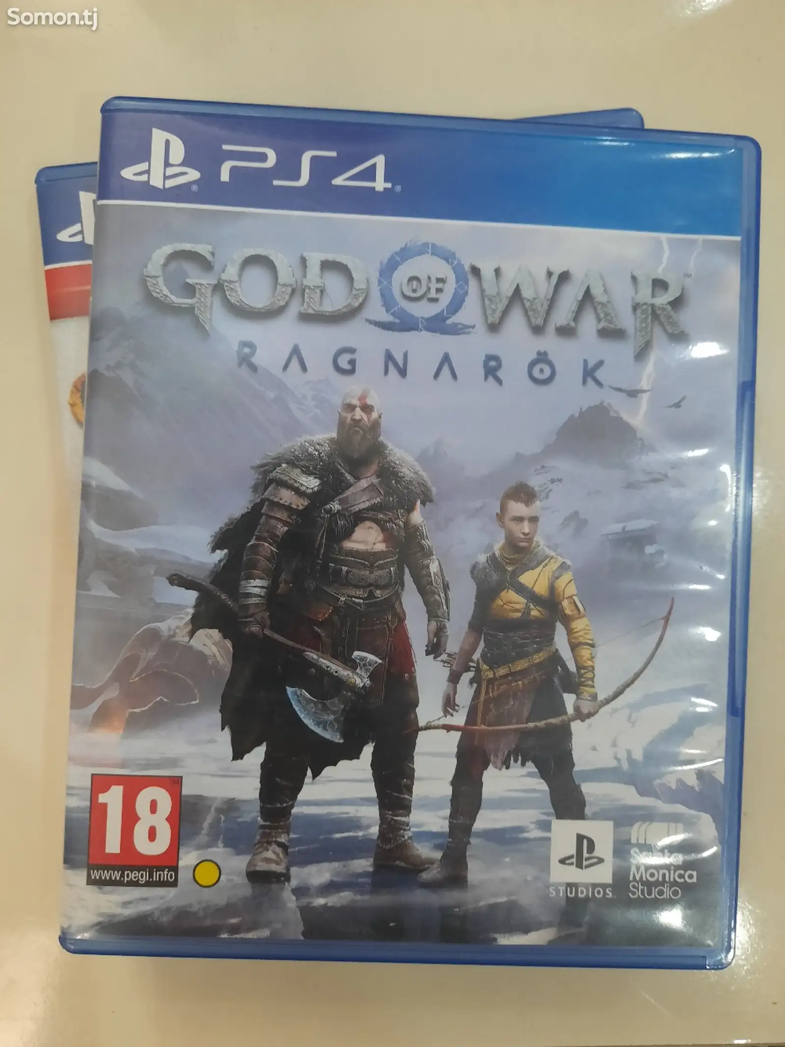 Игра God of war Ragnarok русская озвучка на playstation 4 и playstation 5-1